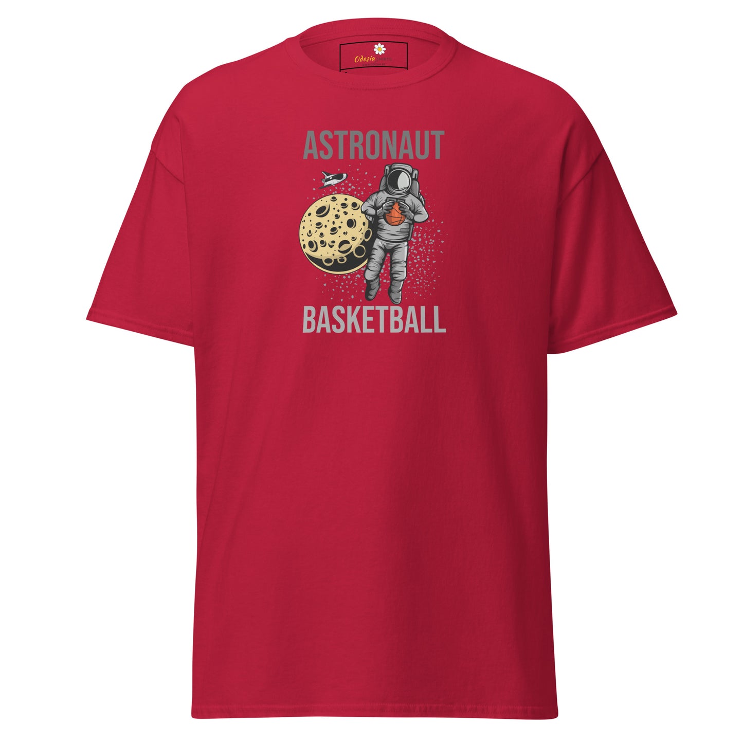 Unisex klassiek t-shirt - ASTRONAUT BASKETBAL - REGULAR