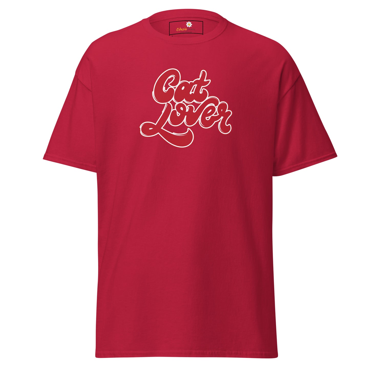Unisex classic t-shirt - ANIMALS TEXT CAT LOVER - REGULAR