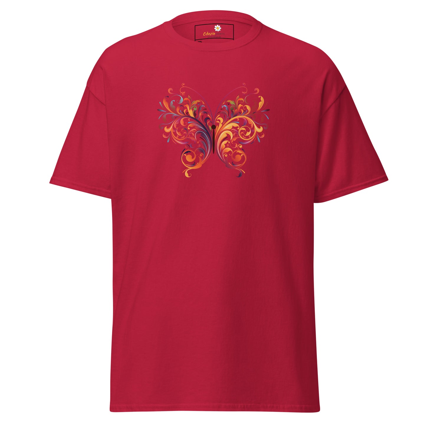 T-shirt classique unisexe - ANIMAUX PAPILLON - GRAND