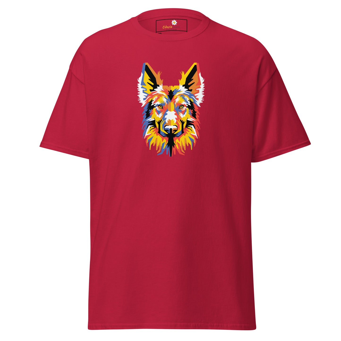 T-shirt classique unisexe - ANIMAUX DG HEAD - GRAND
