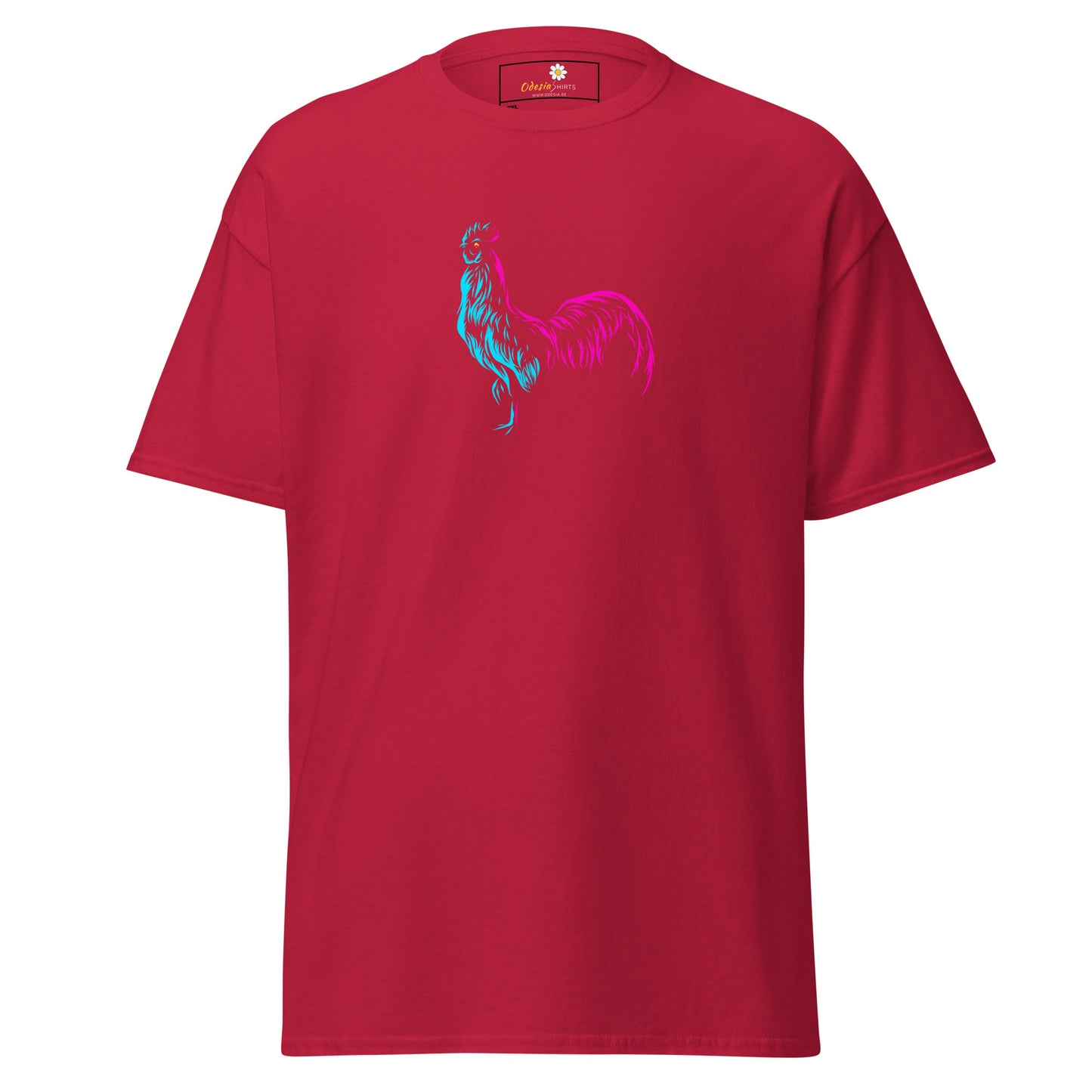 T-shirt classique unisexe - ANIMAUX COQ - GRAND