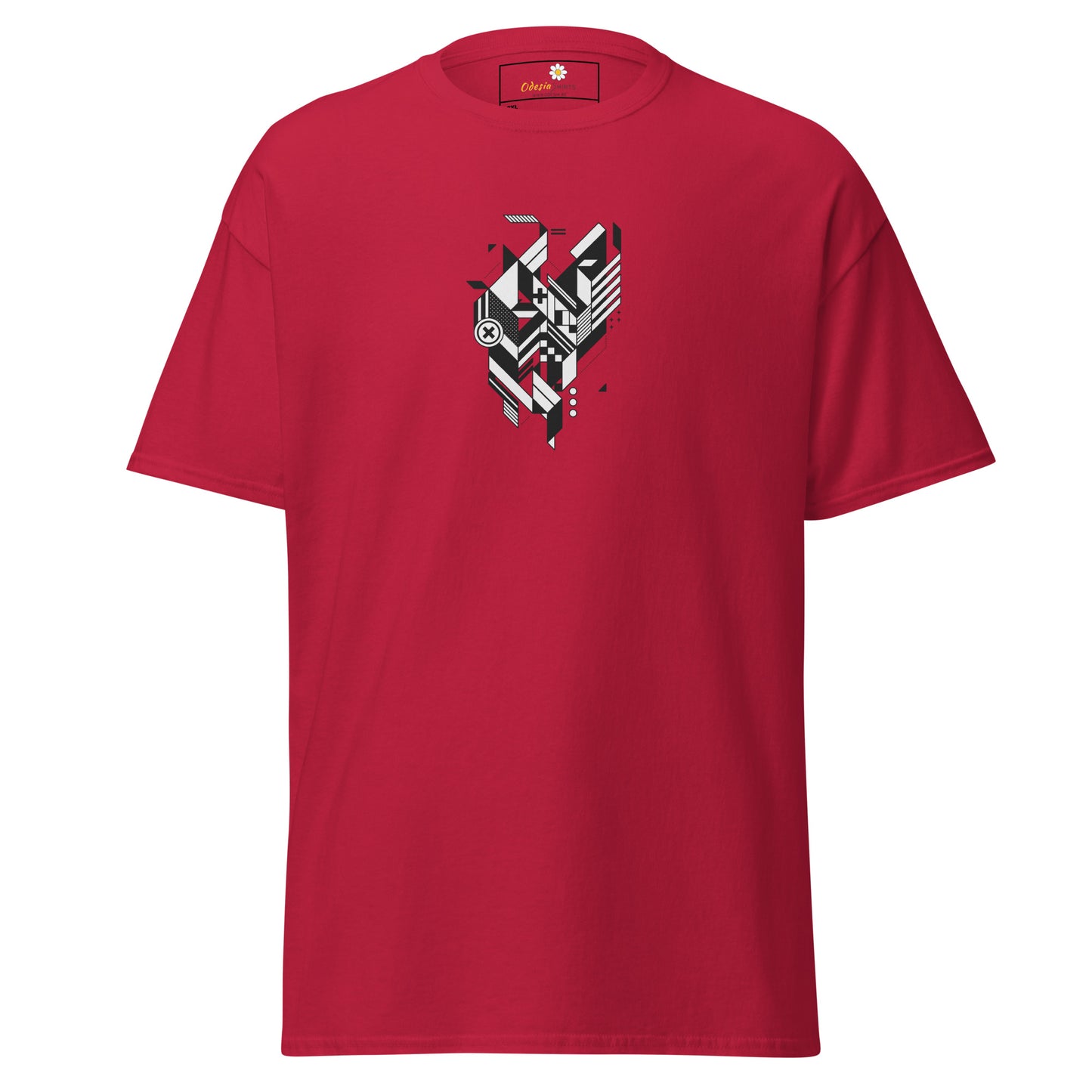 Unisex klassiek t-shirt - ABSTRACT FIGUUR - GROOT