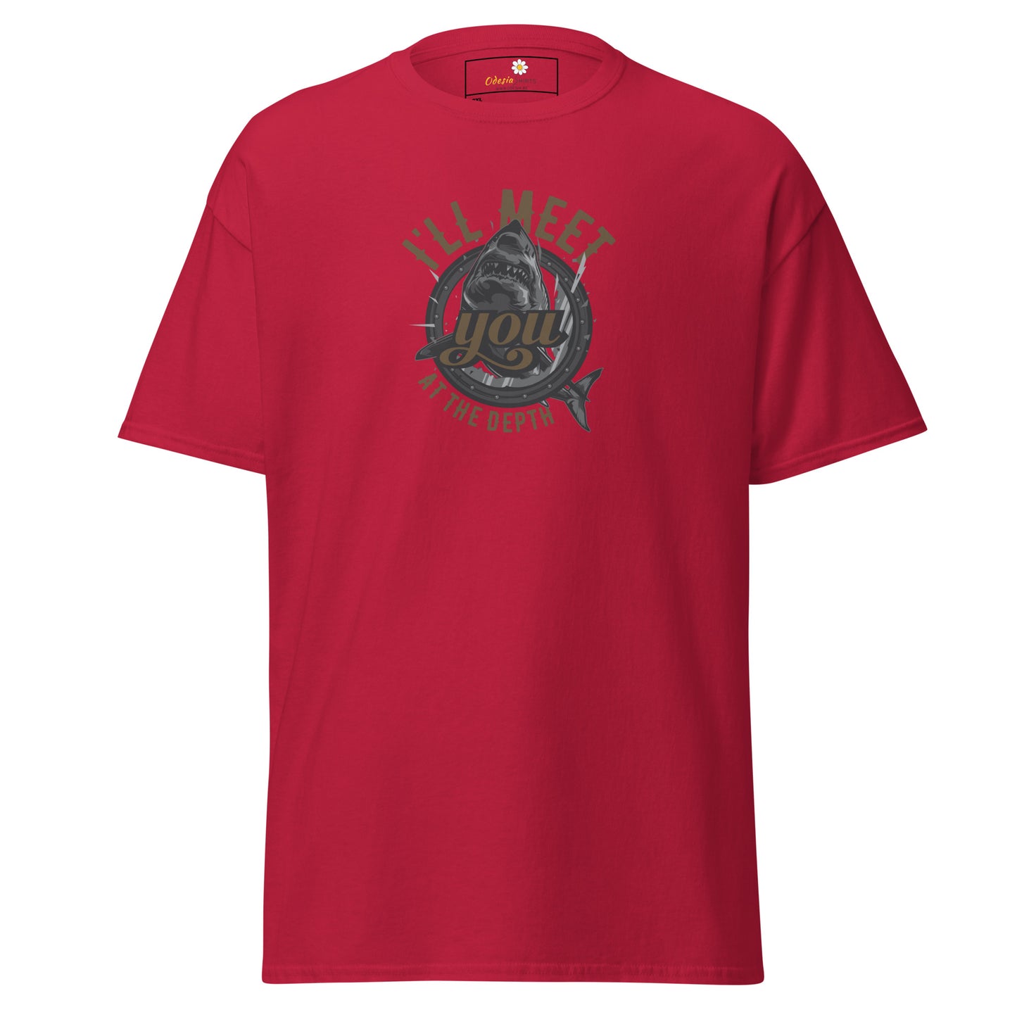 Unisex classic t-shirt - SEALIFE ILL MEET YOU AT THE DEPTH - BIG