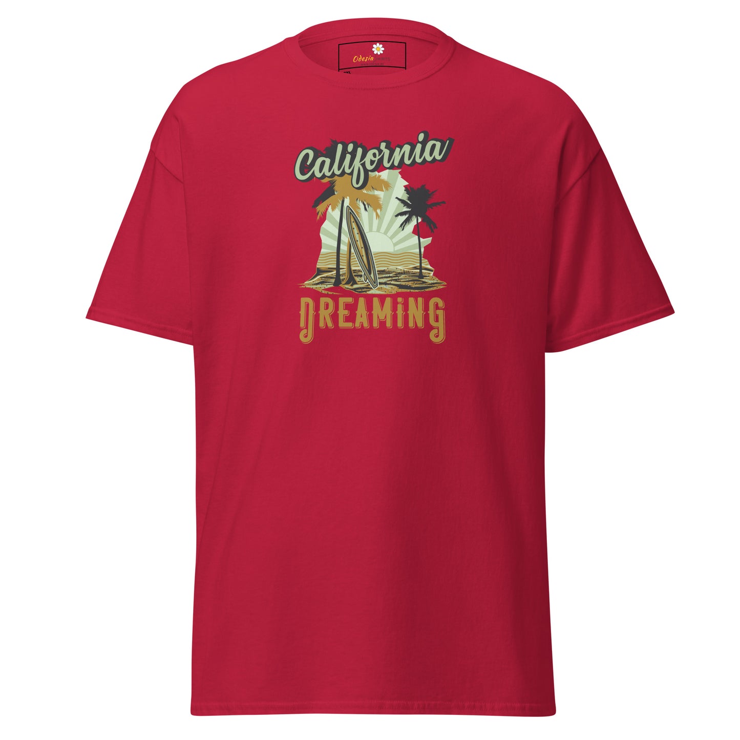 T-shirt classique pour homme - SUMMER CALIFORNIA DREAM - BIG