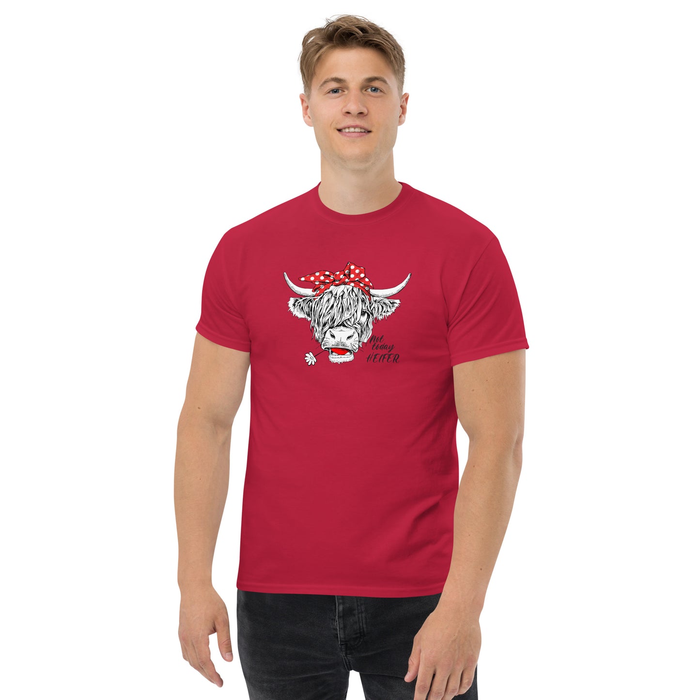 T-shirt classique unisexe - ANIMALS NOT TODAY - GRAND