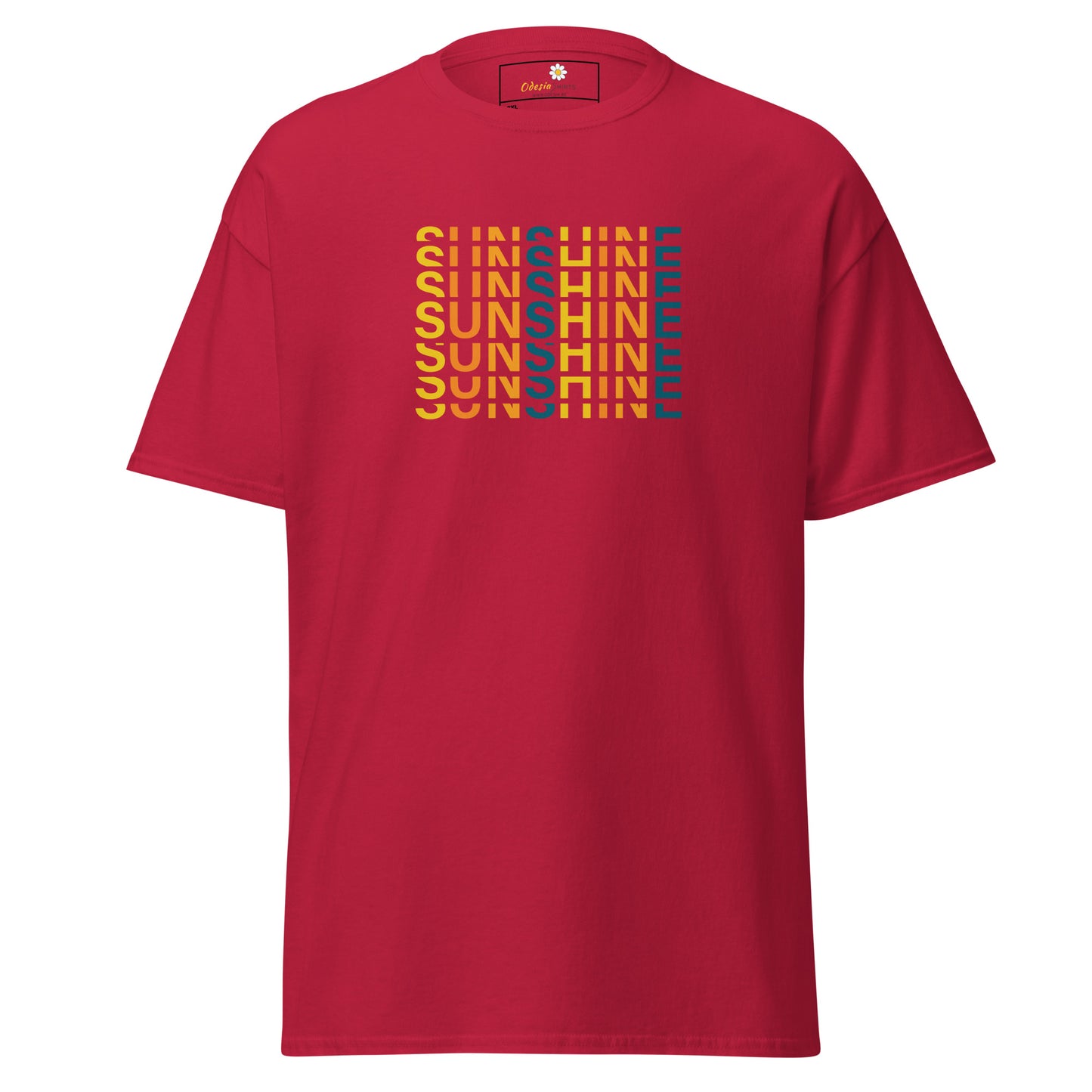 T-shirt classique pour homme - SUMMER SUNSHINE - BIG