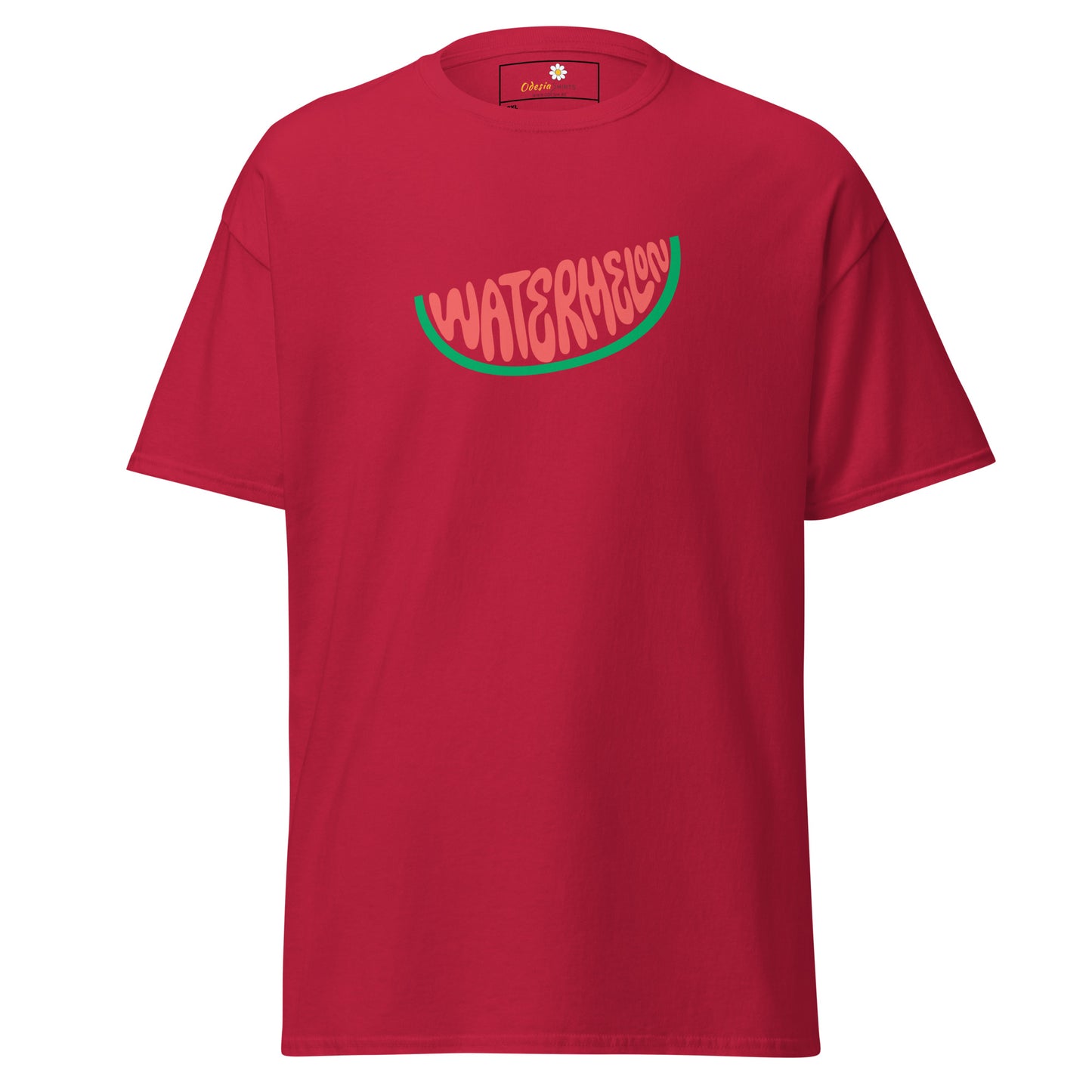 T-shirt classique homme - PASTÈQUE D'ÉTÉ - GRAND