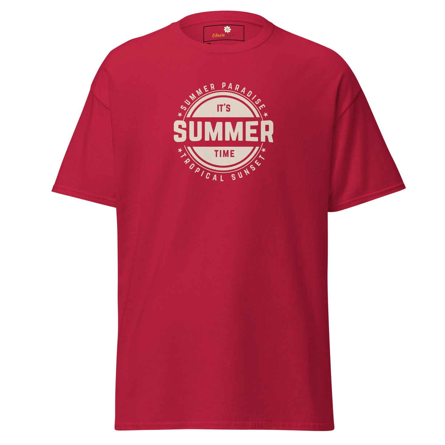 T-shirt classique homme - SUMMER TROPICAL - BIG