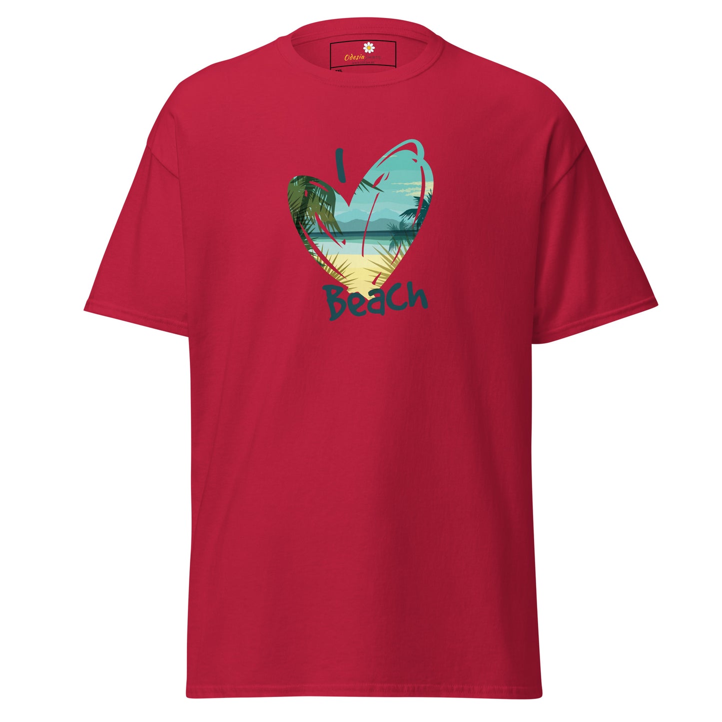 T-shirt classique pour homme - SUMMER SUNSET BEACH - GRAND
