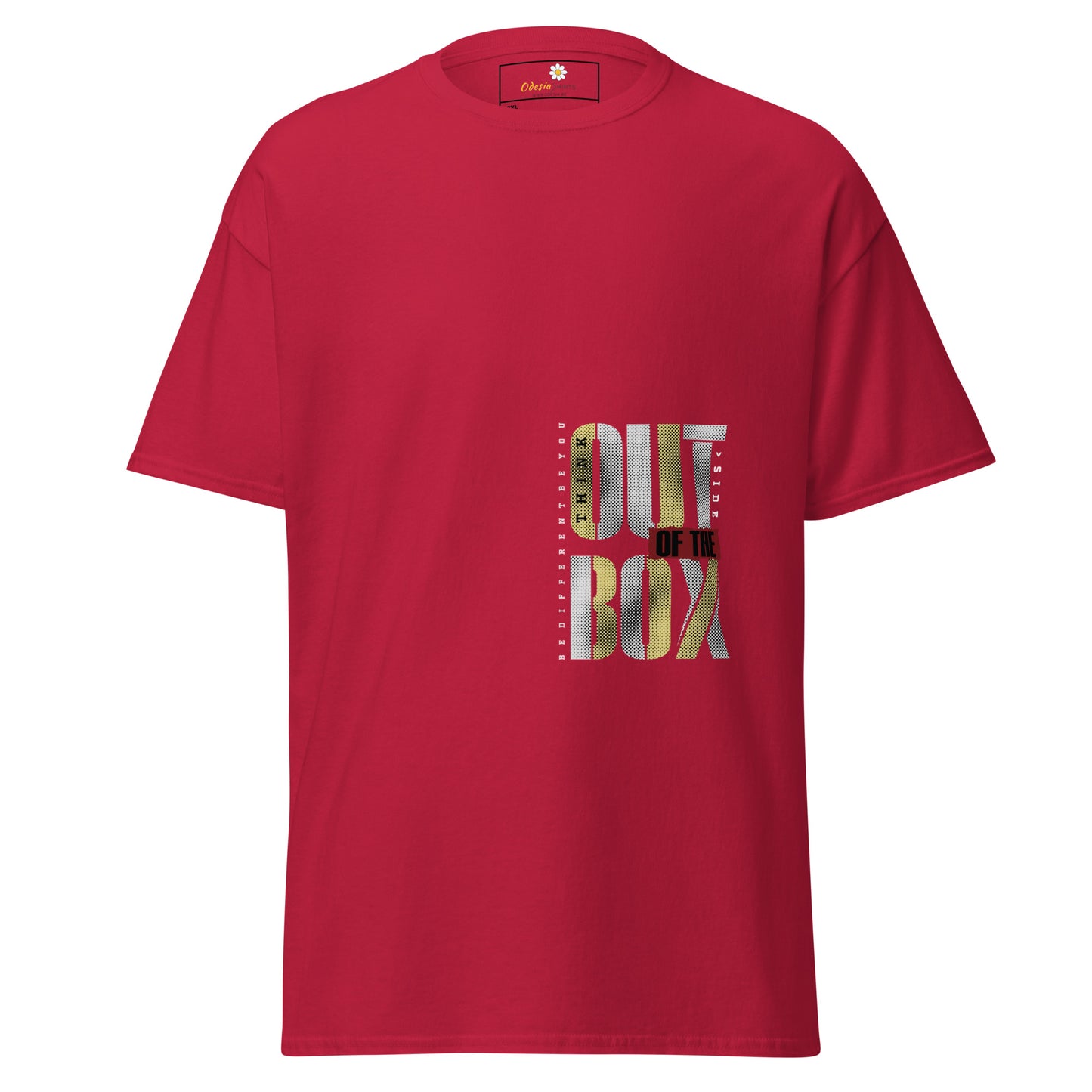 T-shirt classique pour homme - TEXT OUT OF THE BOX - GRAND