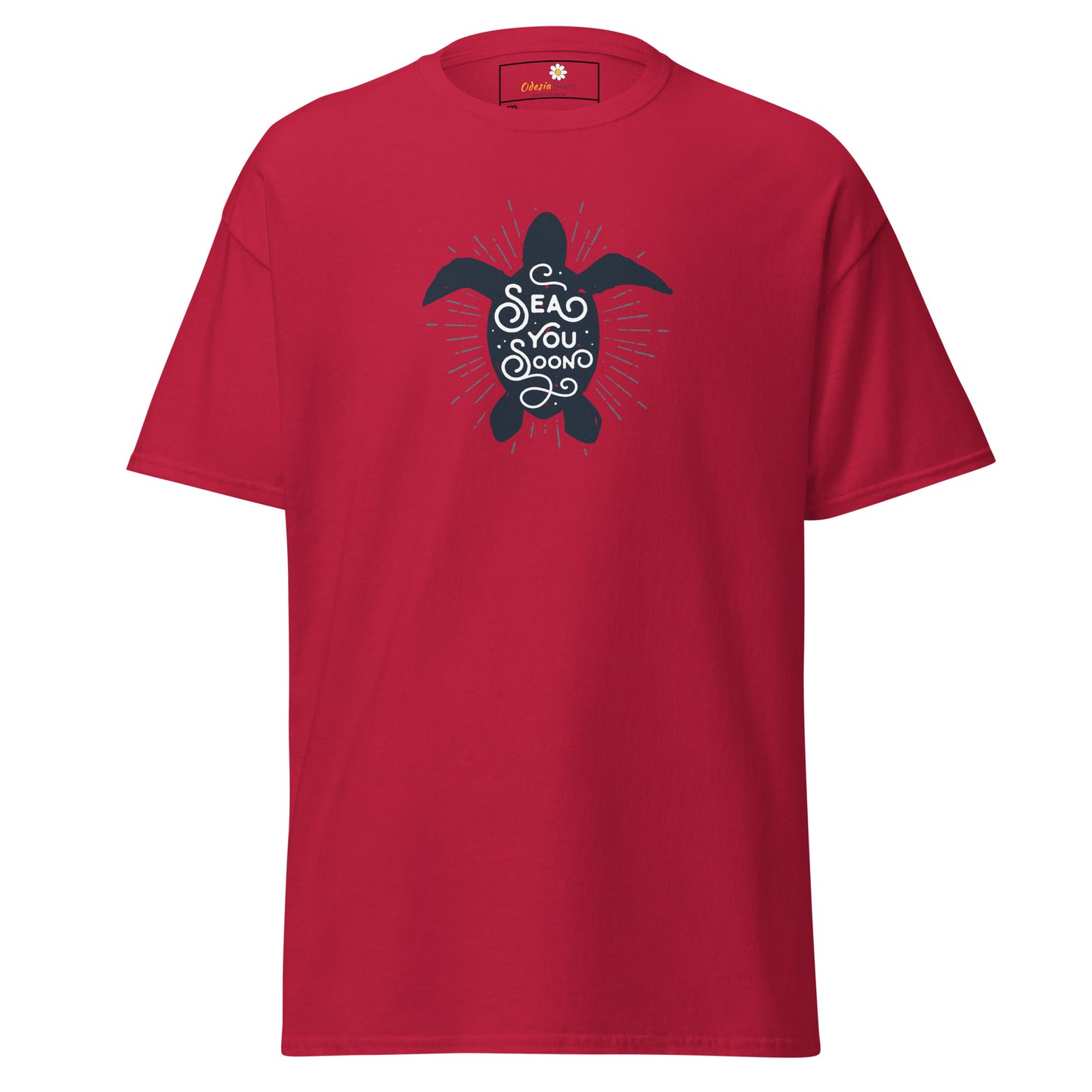 T-shirt classique pour homme - WILDLIFE TURTLE SEE YOU - BIG
