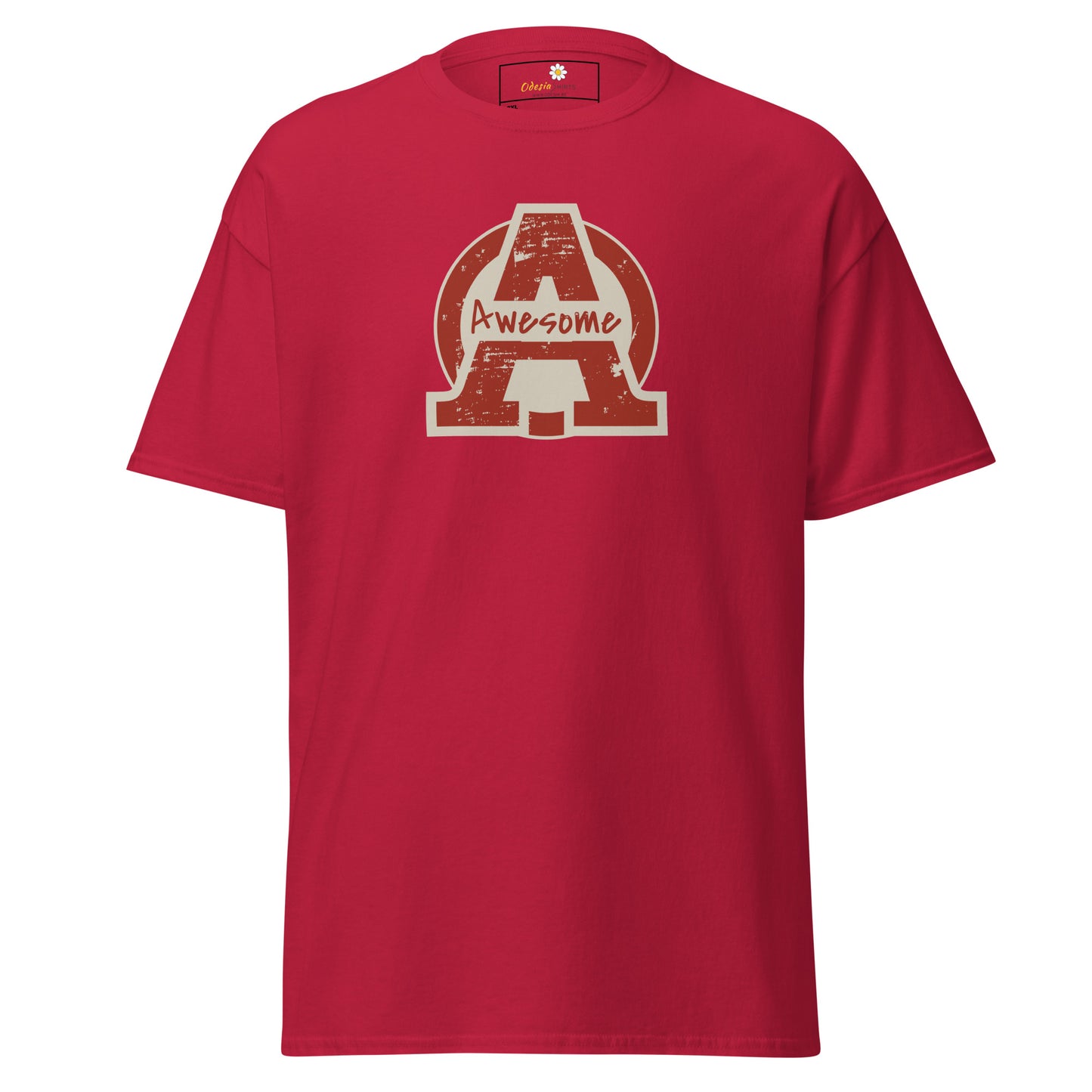 T-shirt classique pour homme - Texte génial - Grand