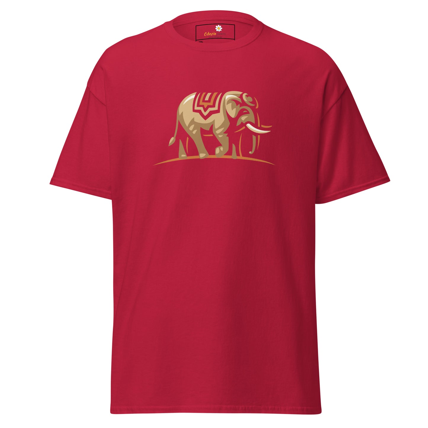 T-shirt classique pour homme - ÉLÉPHANT INDIEN FAUNE - GRAND