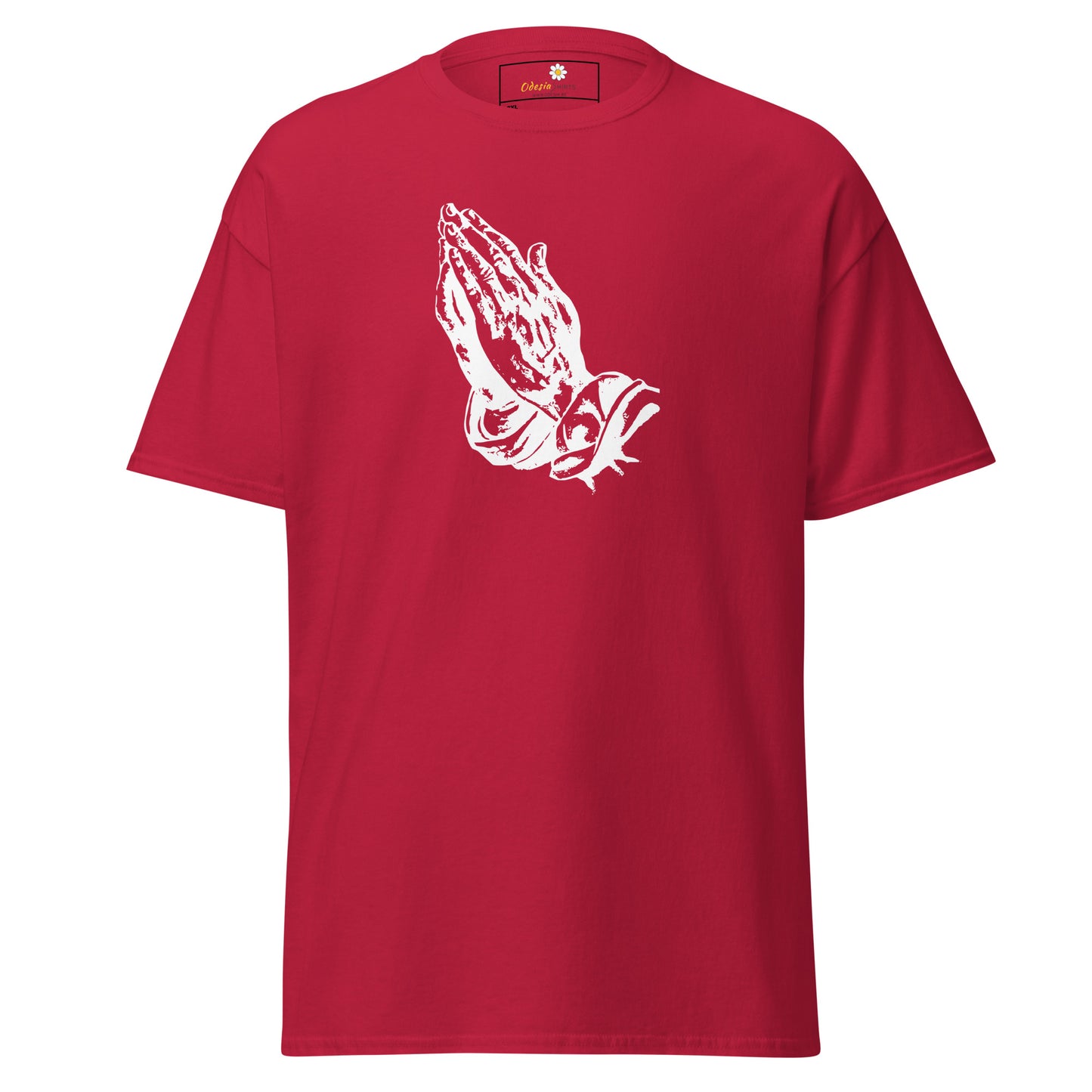 Unisex classic t-shirt - SPIRITUAL PRAYING HANDS - BIG