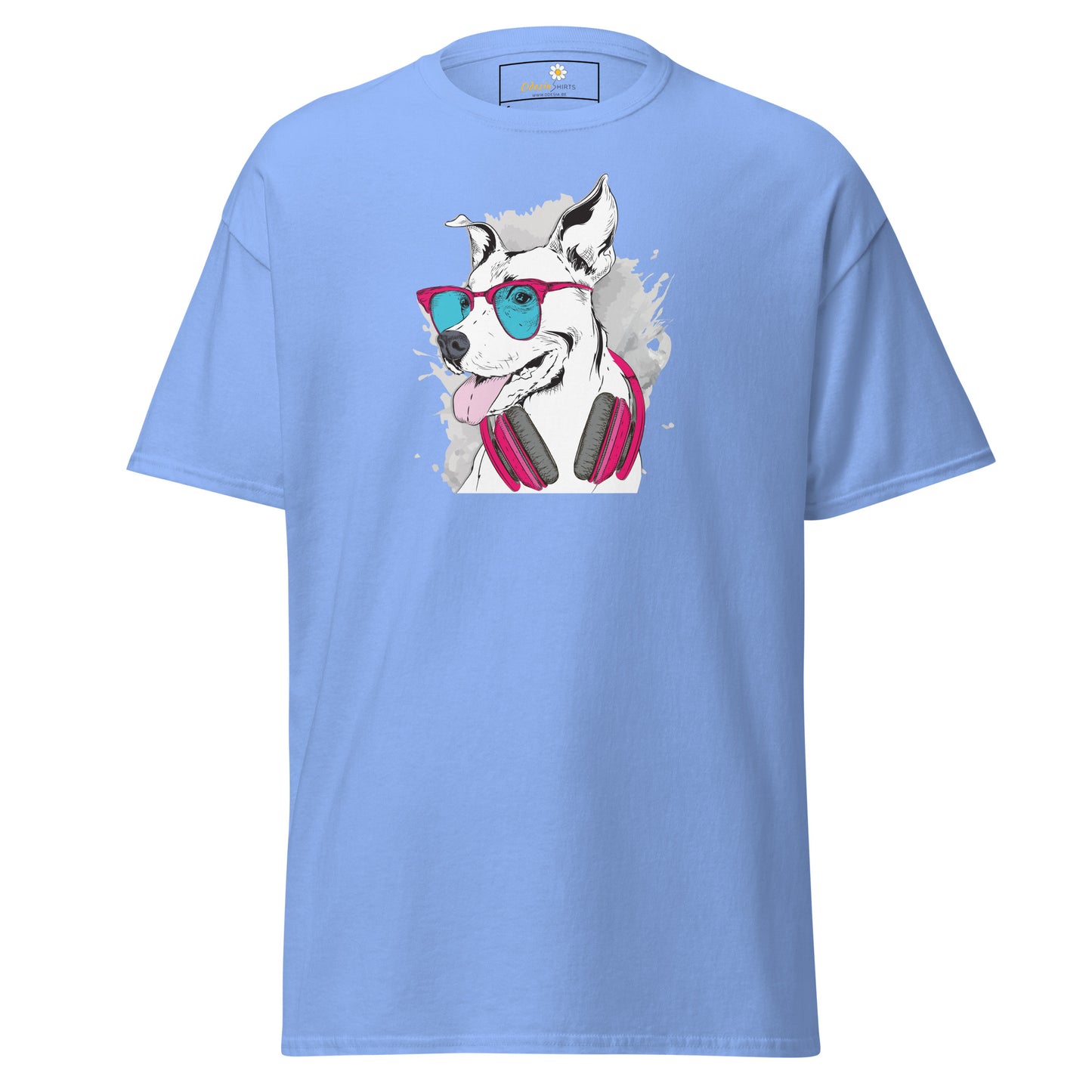 T-shirt classique unisexe - ANIMAUX MUSIQUE CHIEN - RÉGULIER