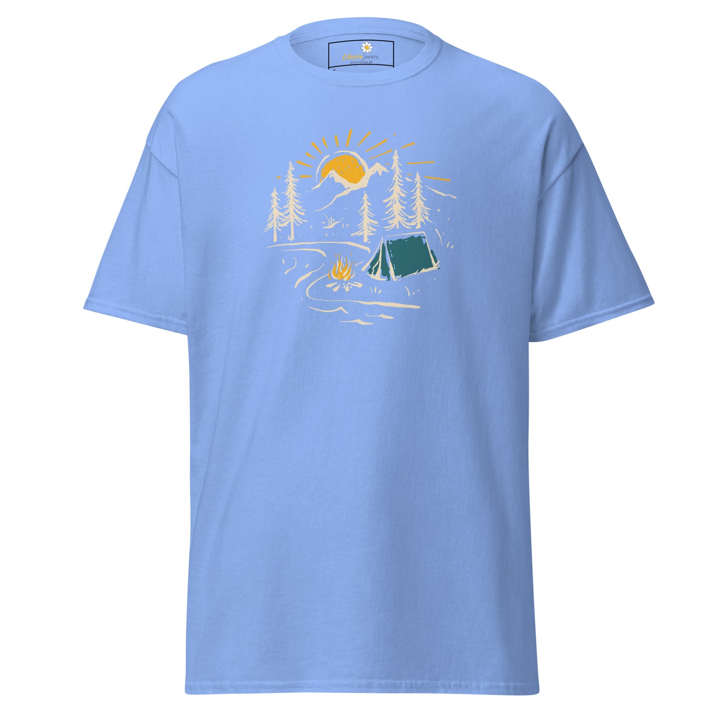 Unisex classic t-shirt - ADVENTURE CAMPFIRE CIRCLE - REGULAR