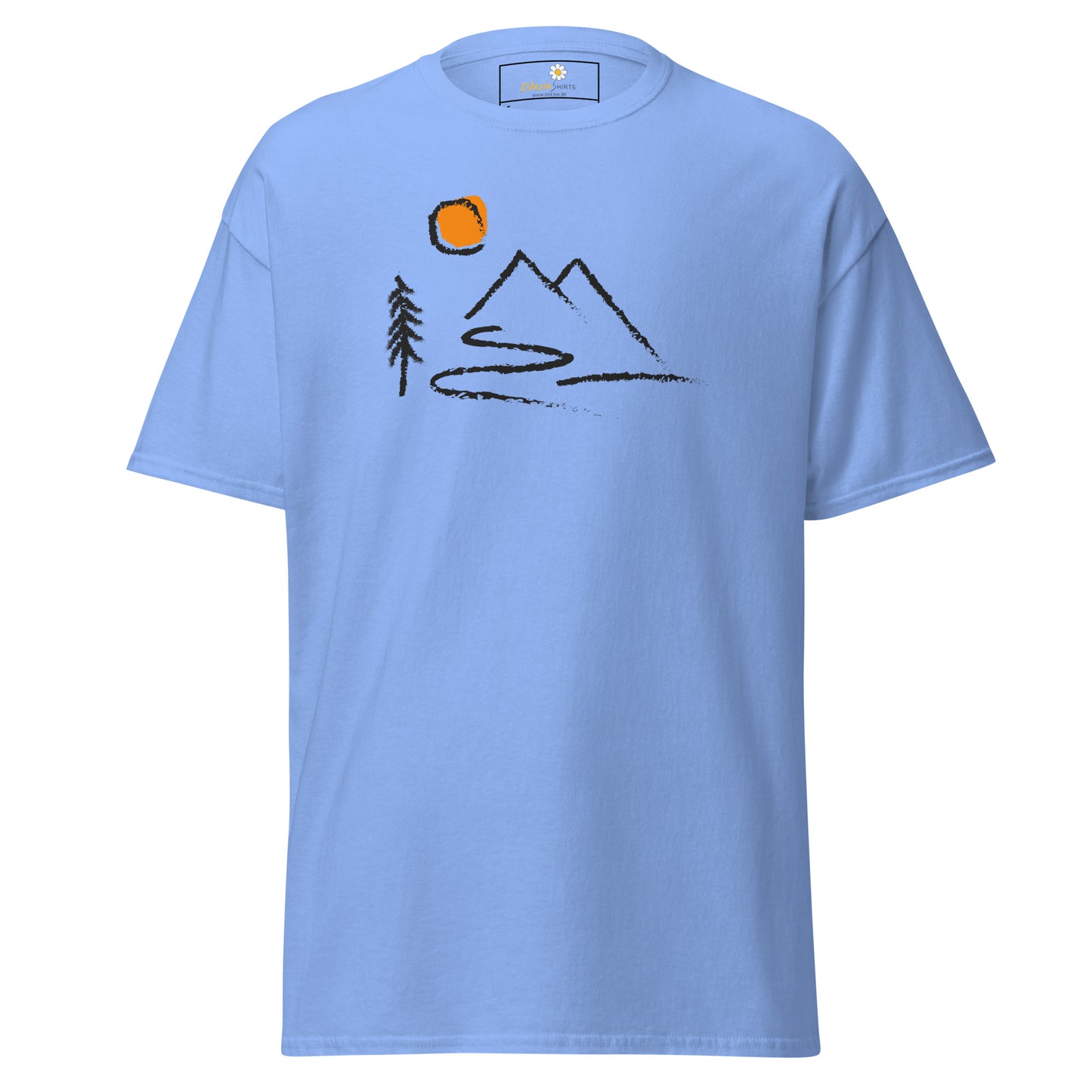 Unisex classic t-shirt - ADVENTURE OUTDOORS FUN - REGULAR