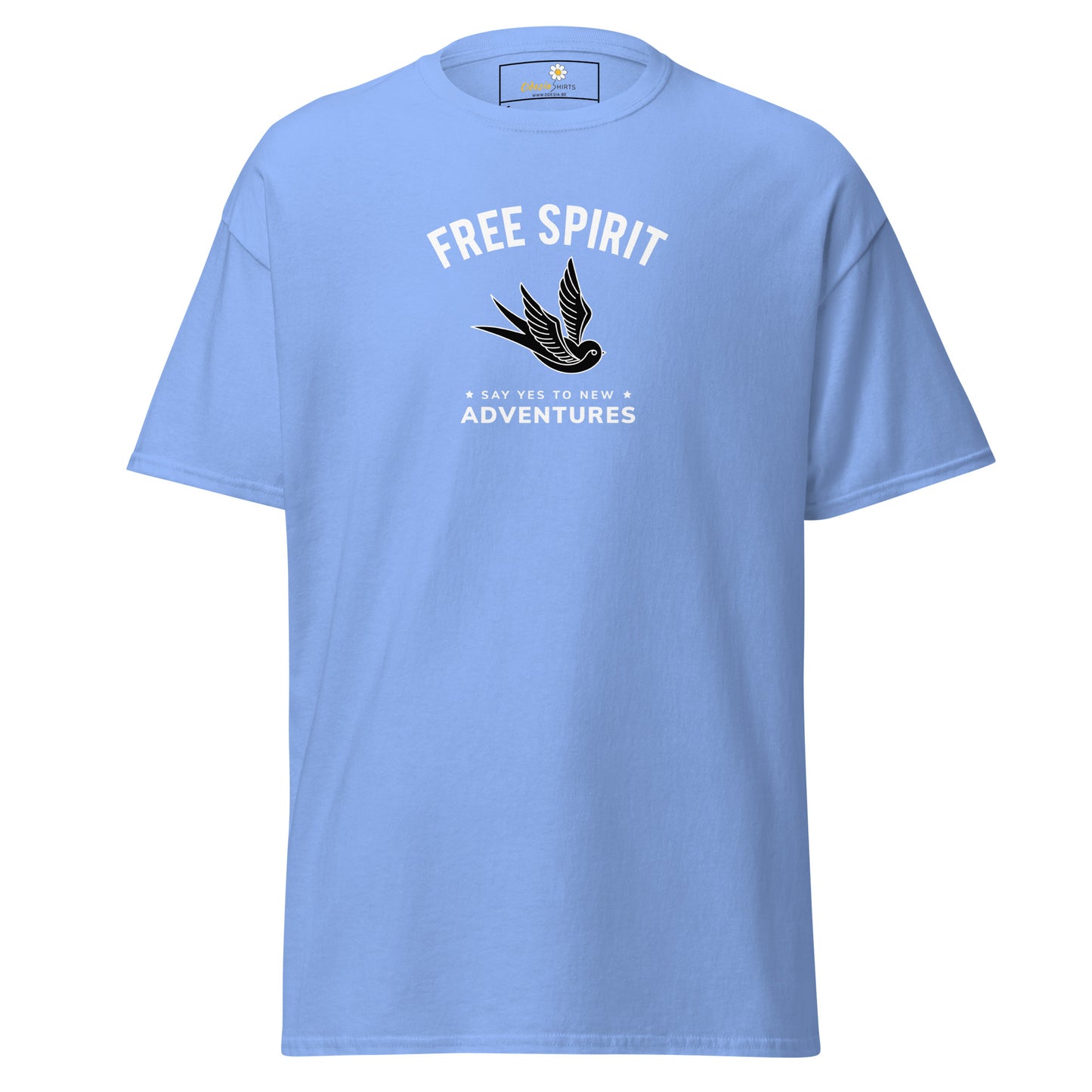 Unisex classic t-shirt - SPIRITUAL FREE SPIRIT SAY YES - REGULAR