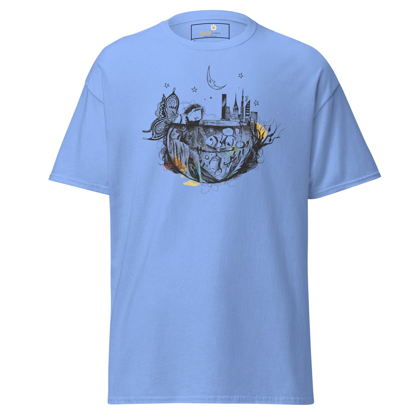 Unisex classic t-shirt - FANTASY GIRL FISHBOWL - REGULAR