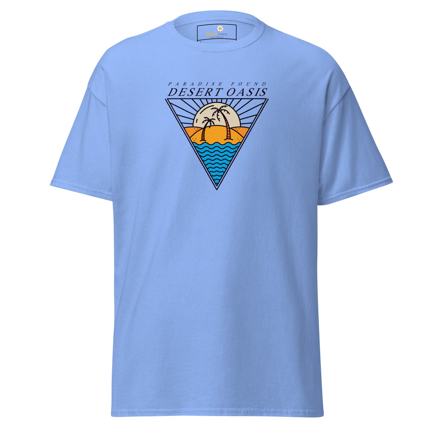Heren klassiek t-shirt - SUMMER DESERT OASIS - REGULAR