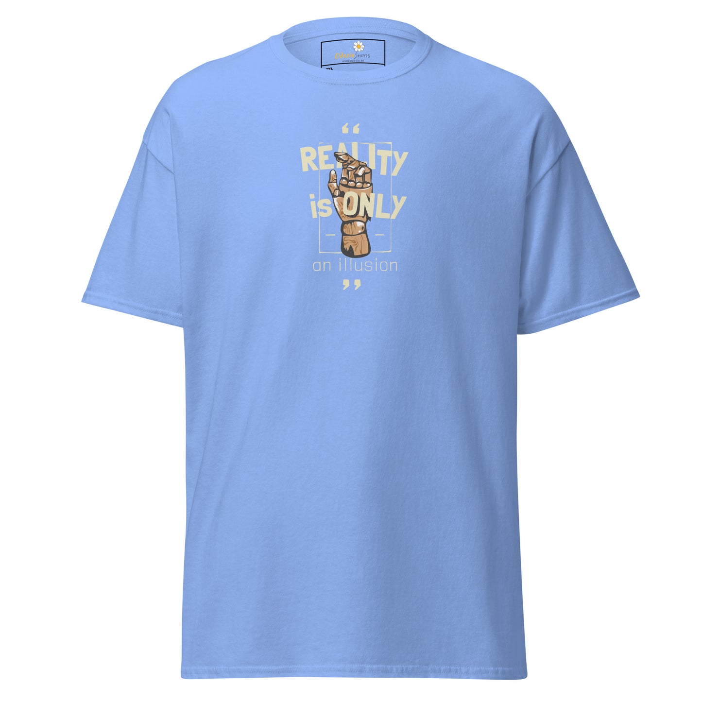 Unisex classic t-shirt - MYSTIC REALITY IS ONLY AN ILLUSION - BIG