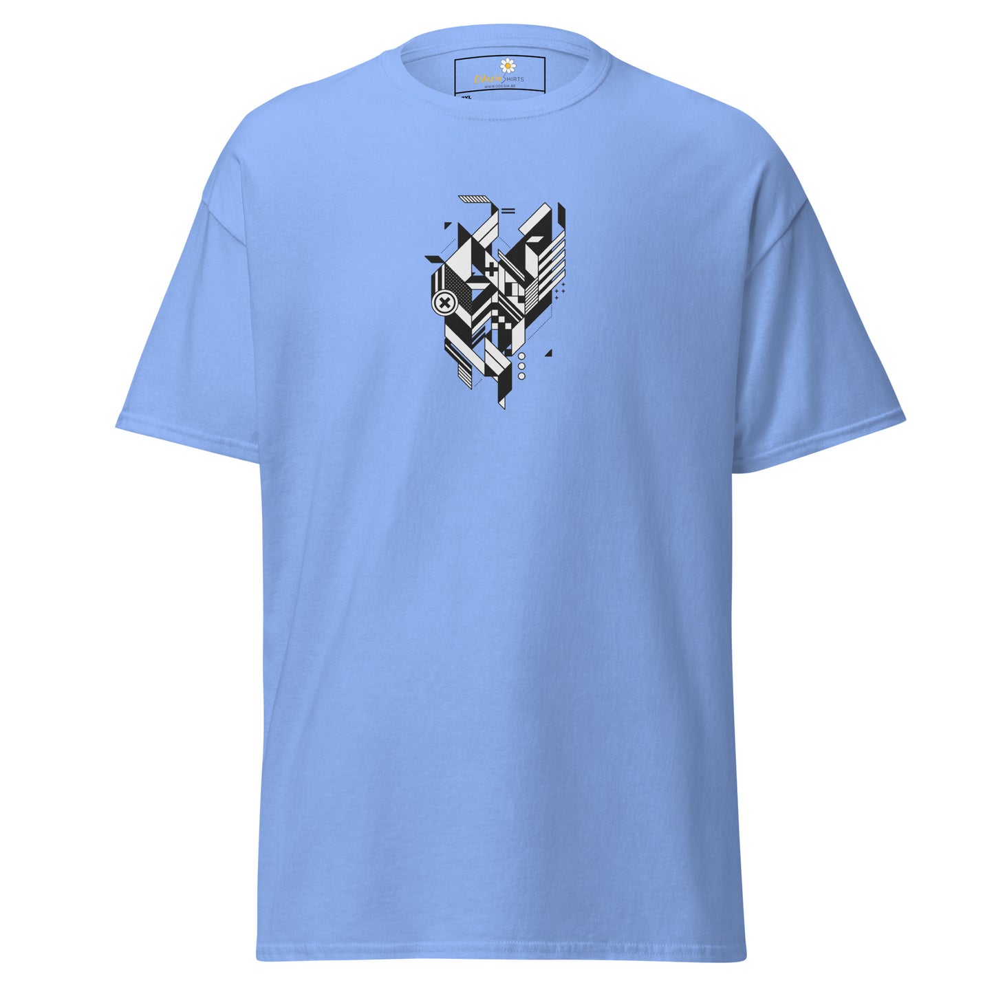 Unisex klassiek t-shirt - ABSTRACT FIGUUR - GROOT