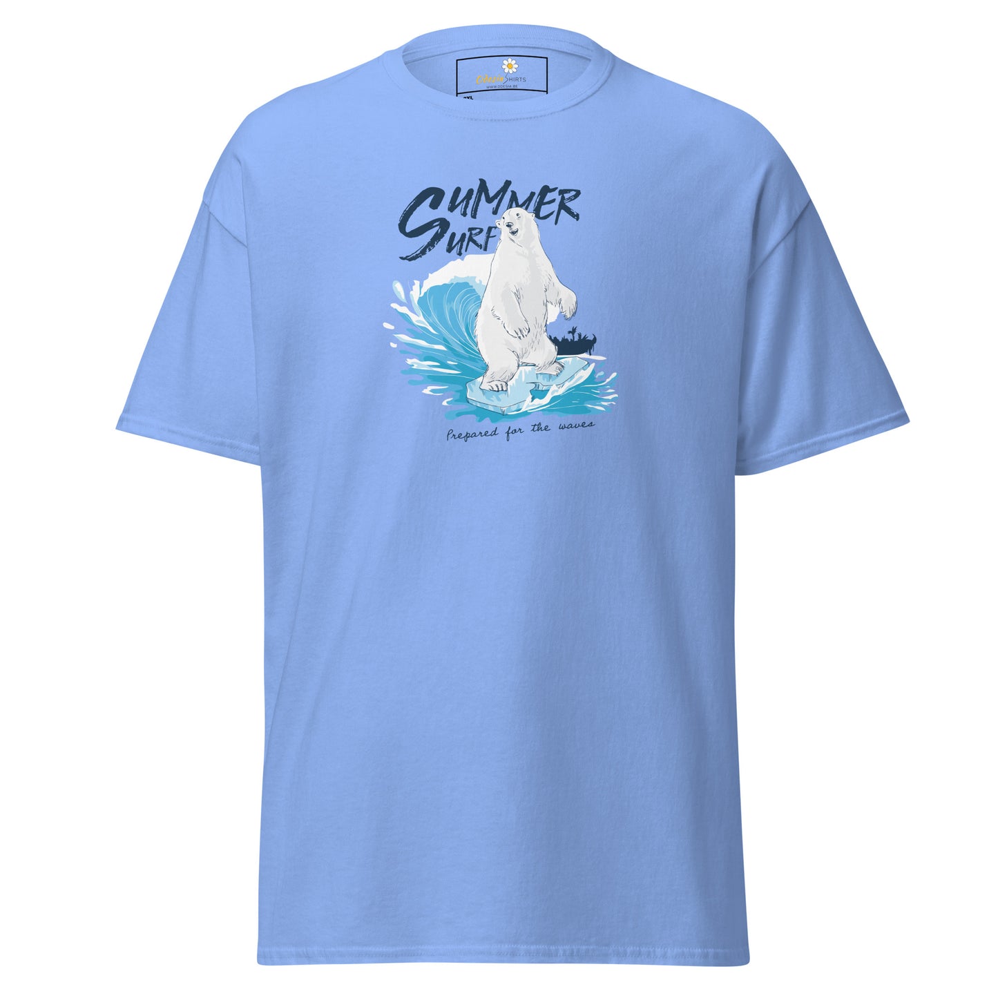 T-shirt classique homme - SUMMER SURFING BEAR - GRAND