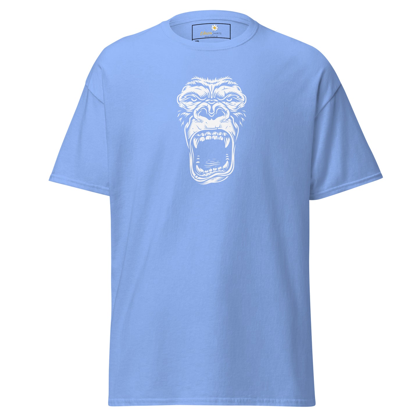 T-shirt classique pour homme - WILDLIFE GORILLA SCREAM - BIG