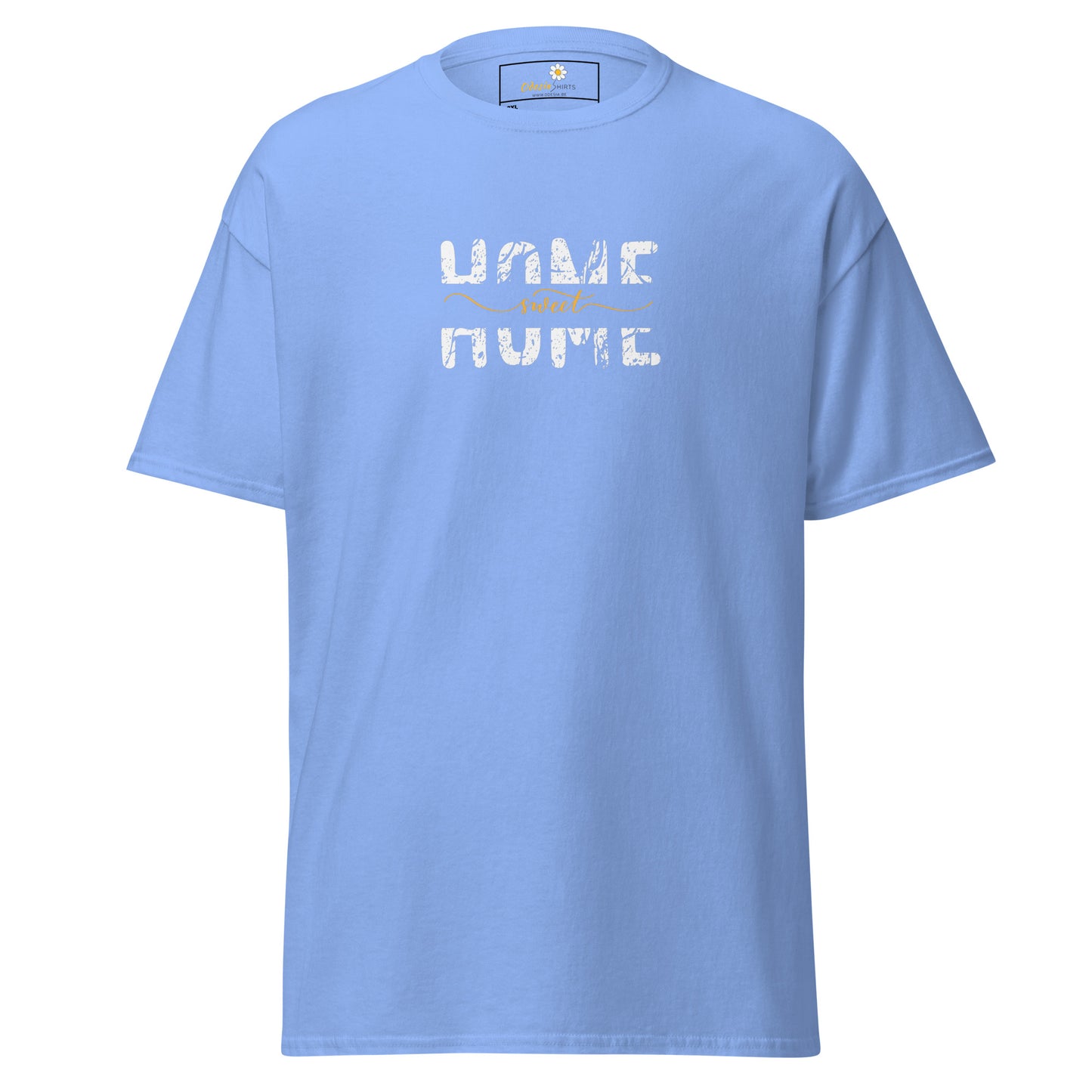 T-shirt classique pour homme - TEXT HOME SWEET HOME - BIG