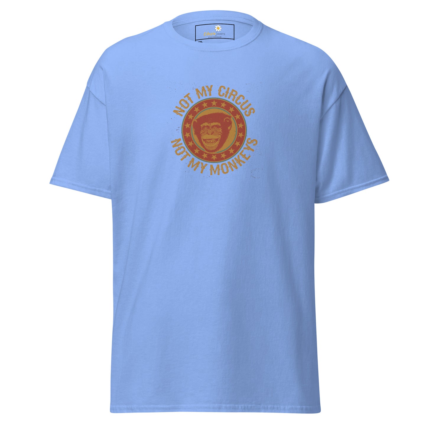 T-shirt classique homme - VINTAGE NOT MY MONKEYS CIRCUS - GRAND