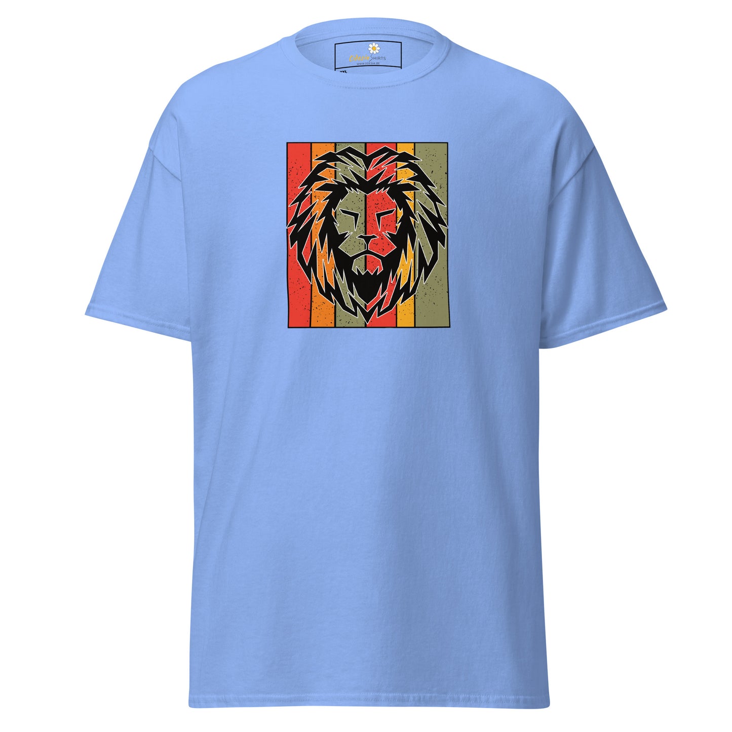 T-shirt classique homme - WILDLIFE LION HEAD - BIG