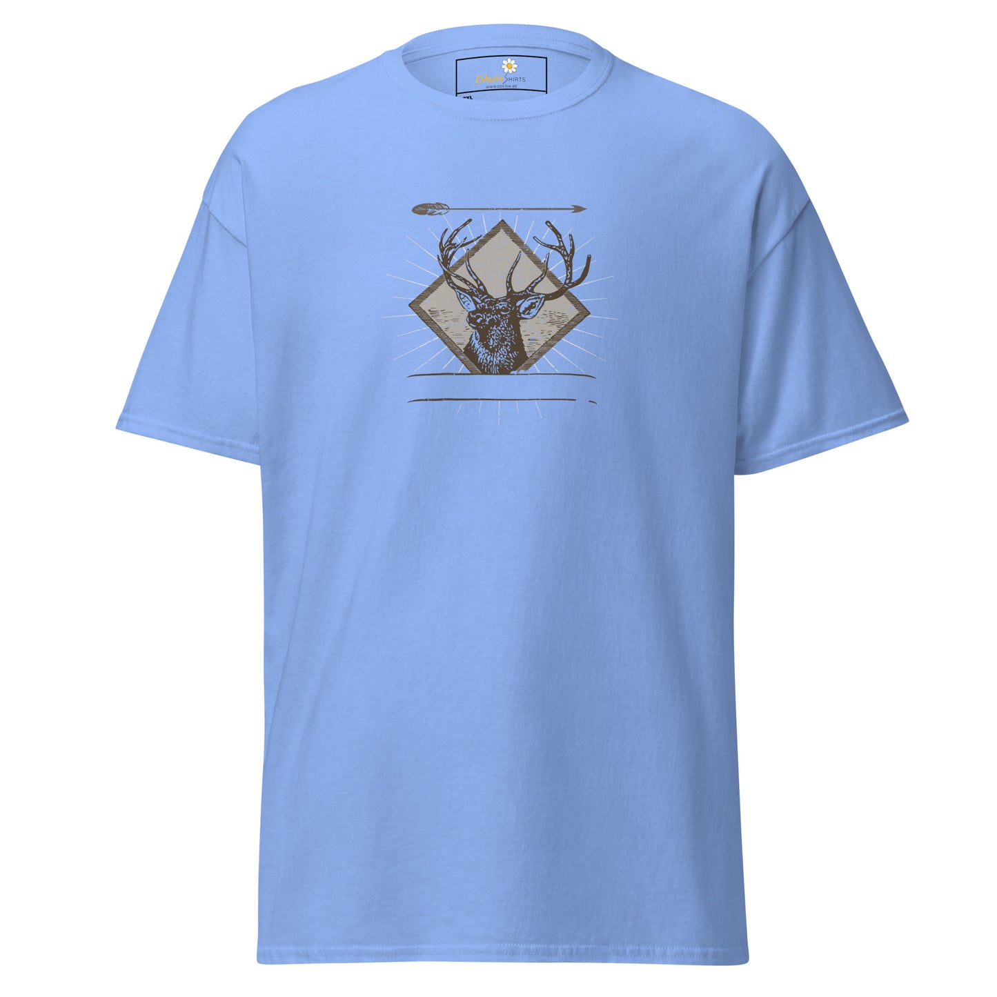 T-shirt classique unisexe - ANIMAUX CERF FLÈCHE - GRAND