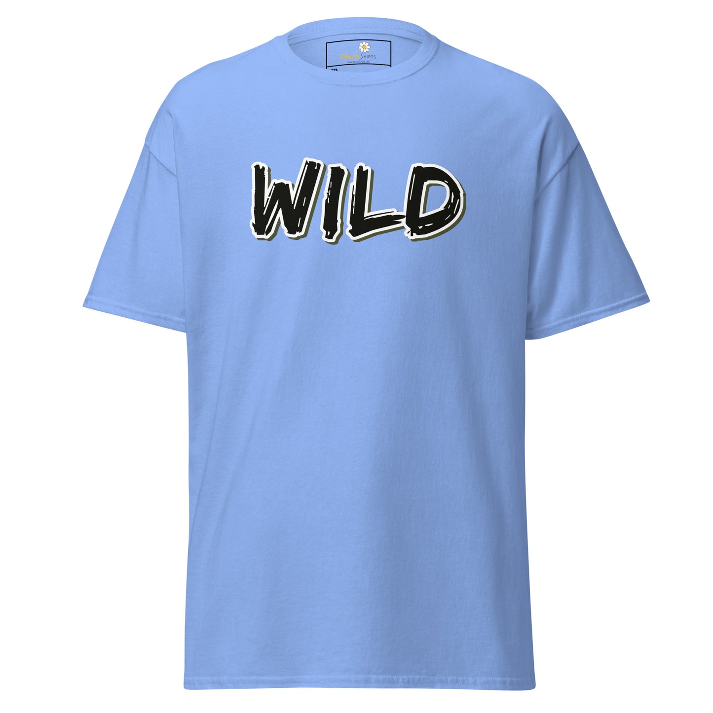 T-shirt classique pour homme - TEXT WILD - BIG