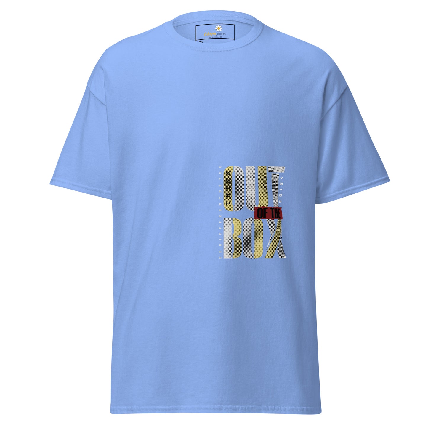T-shirt classique pour homme - TEXT OUT OF THE BOX - GRAND