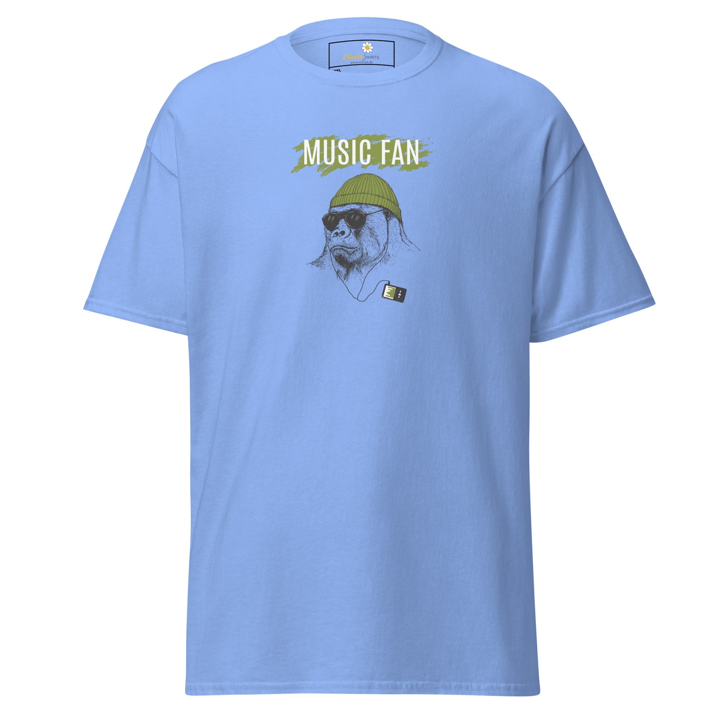 T-shirt classique homme - WILDLIFE MUSIC GORILLA - GRAND