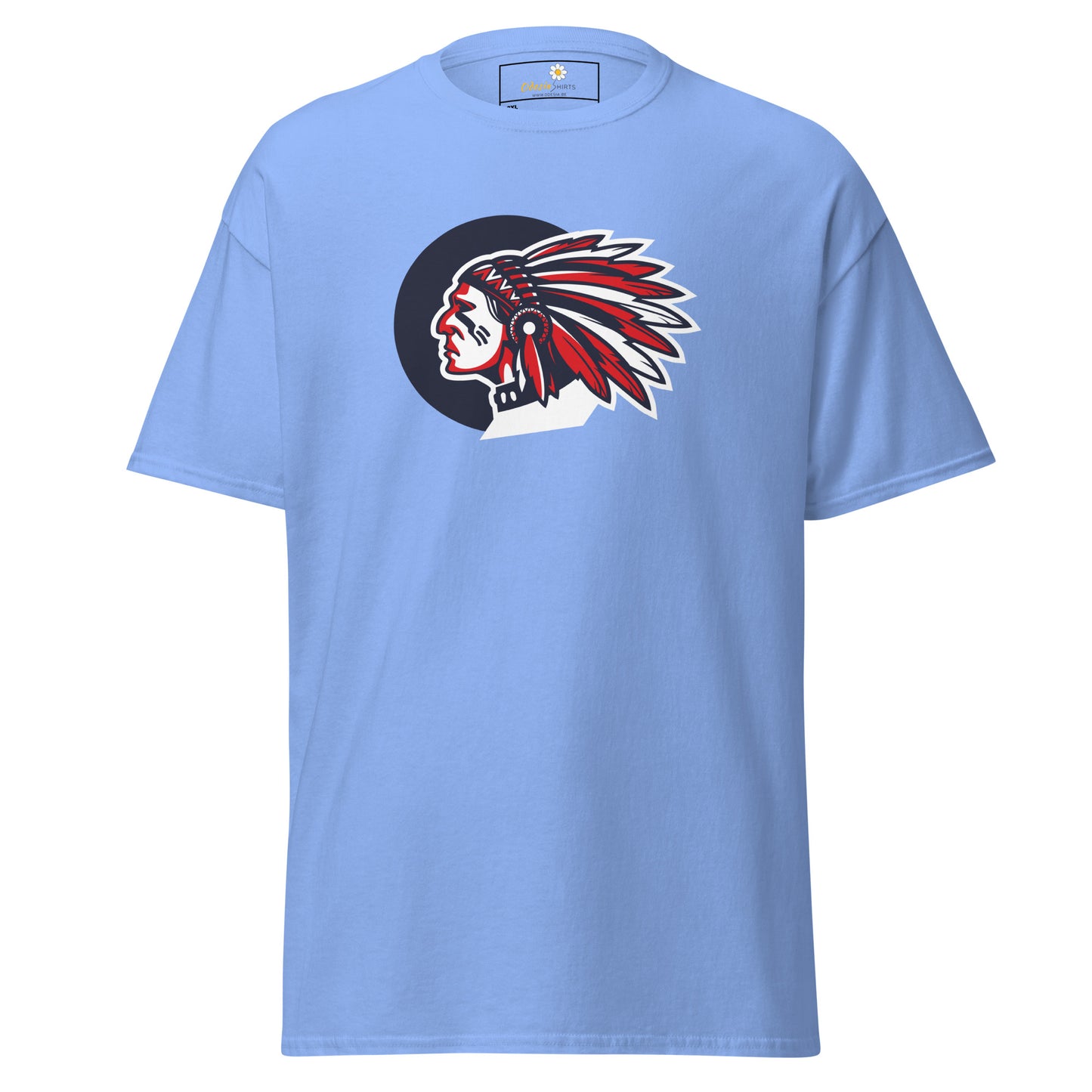 T-shirt classique homme - VINTAGE INDIAN HEAD - GRAND
