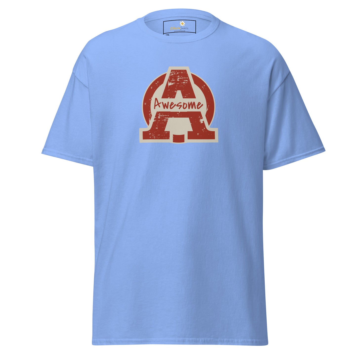T-shirt classique pour homme - Texte génial - Grand
