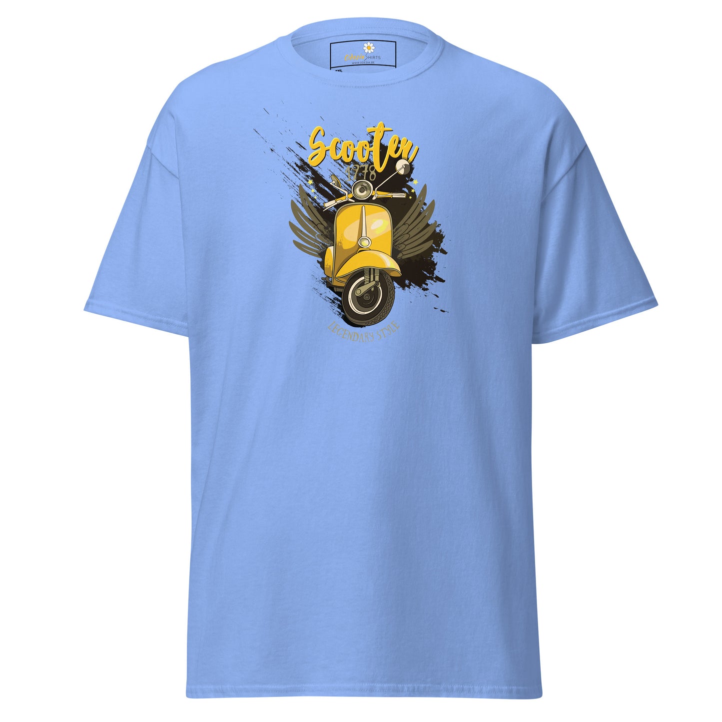 T-shirt classique homme - VINTAGE SCOOTER 1978 - GRAND