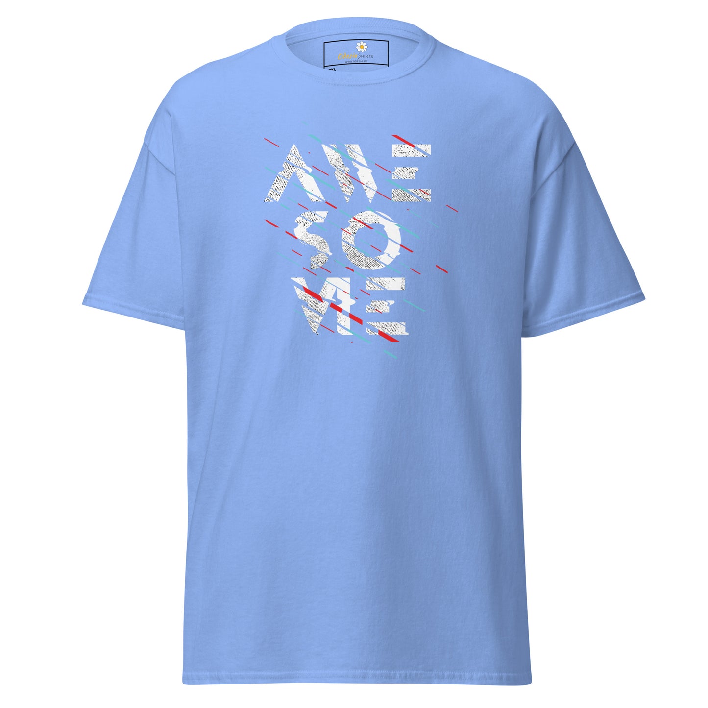 T-shirt classique pour homme - Texte génial - Grand