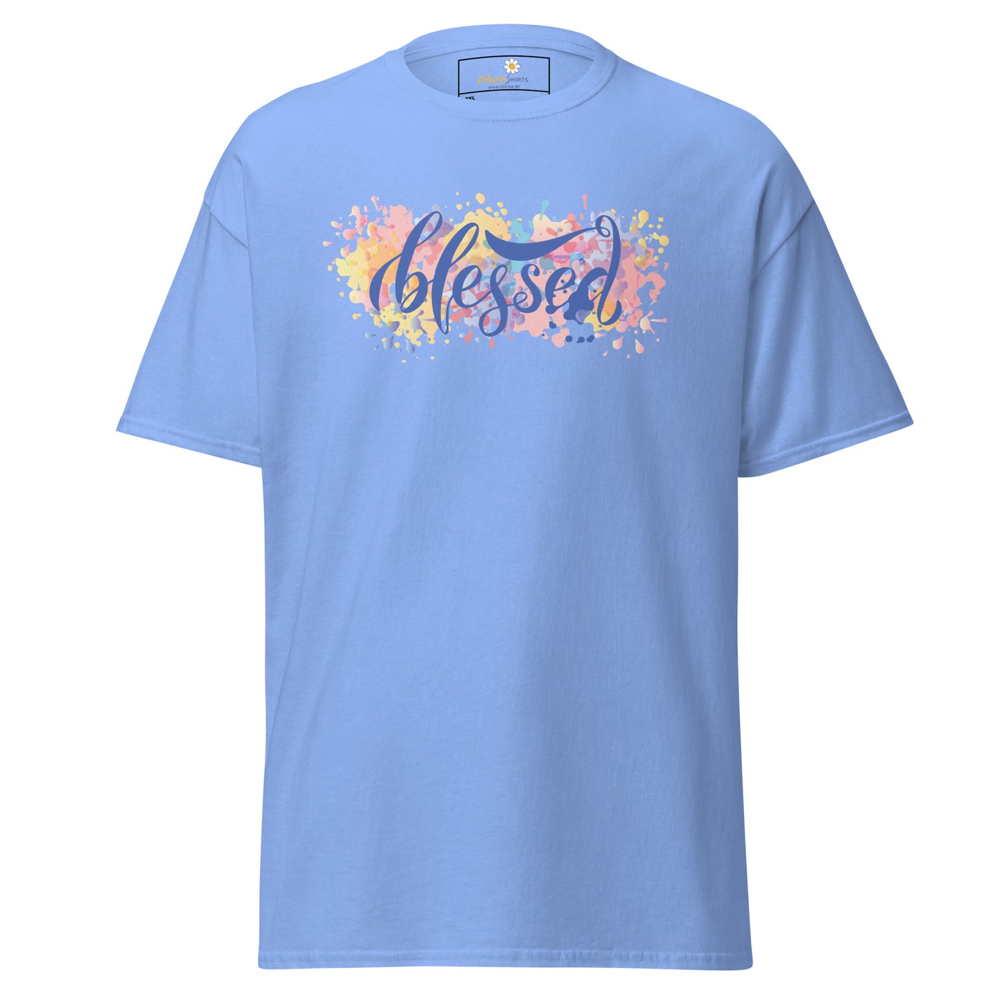 T-shirts classiques pour hommes - Texte Spirituel béni - Grand