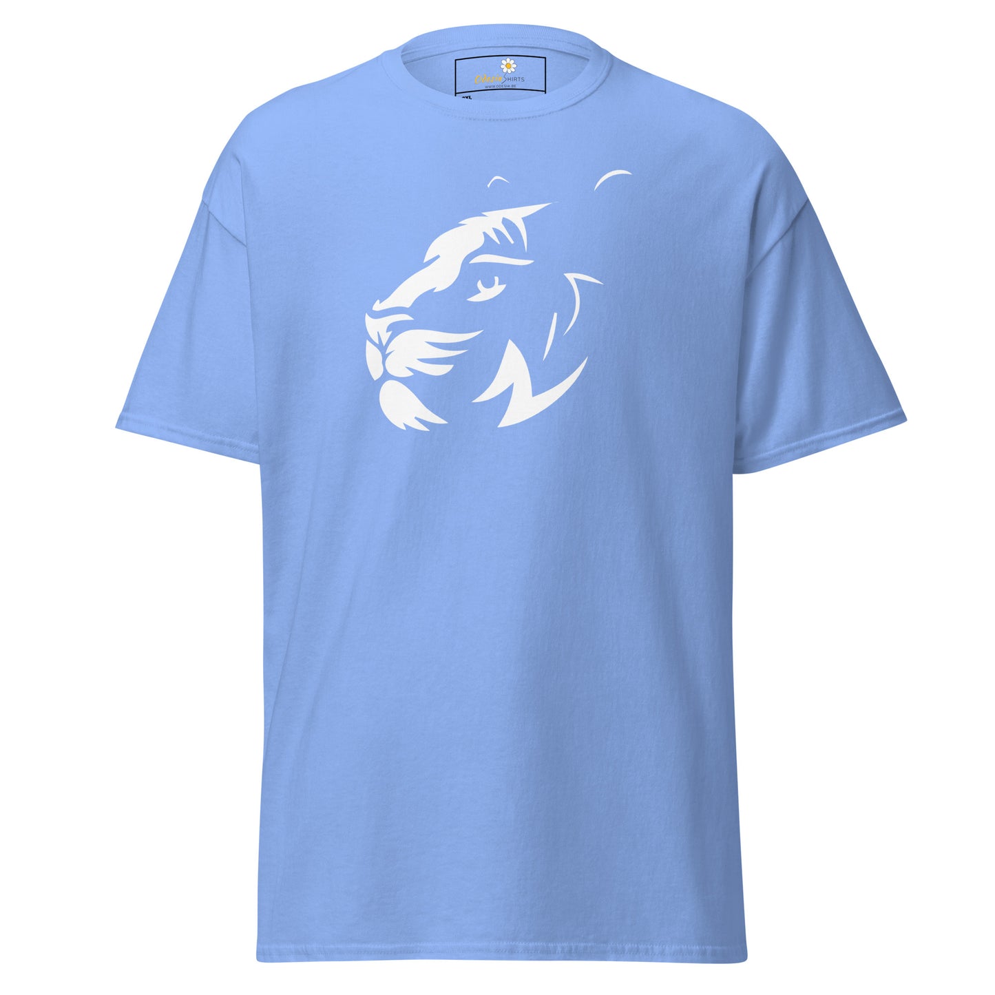 Klassiek T-shirt voor heren - WILDLIFE BIG CAT HEAD - GROOT