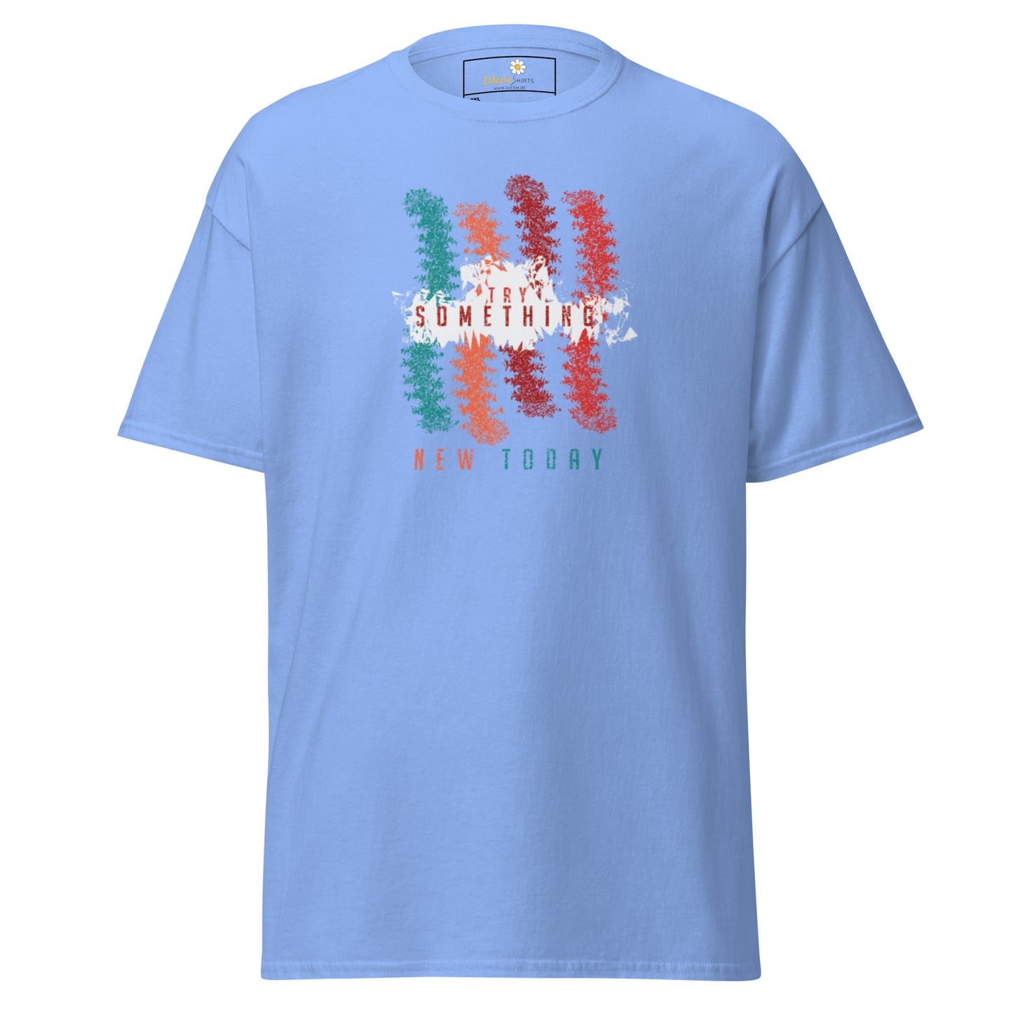 T-shirt classique unisexe - Lignes de couleurs abstraites - Grand