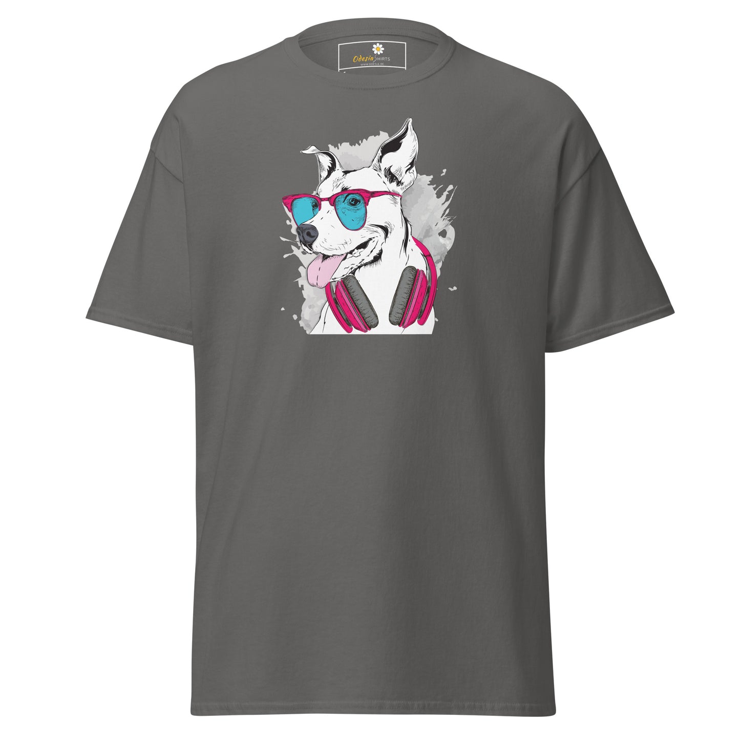 T-shirt classique unisexe - ANIMAUX MUSIQUE CHIEN - RÉGULIER