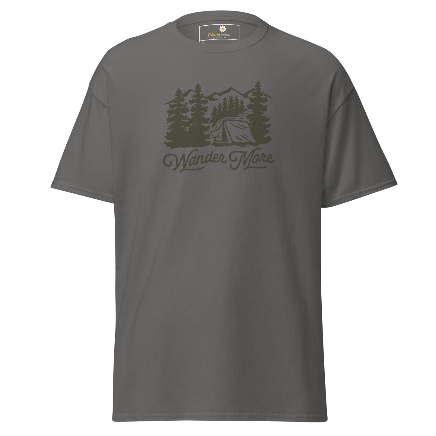 Unisex classic t-shirt - ADVENTURE OUTDOORS WANDER - REGULAR
