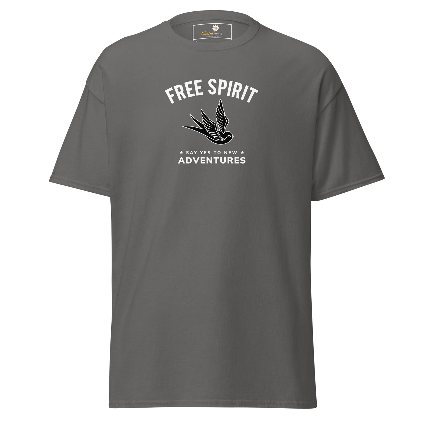 Unisex classic t-shirt - SPIRITUAL FREE SPIRIT SAY YES - REGULAR