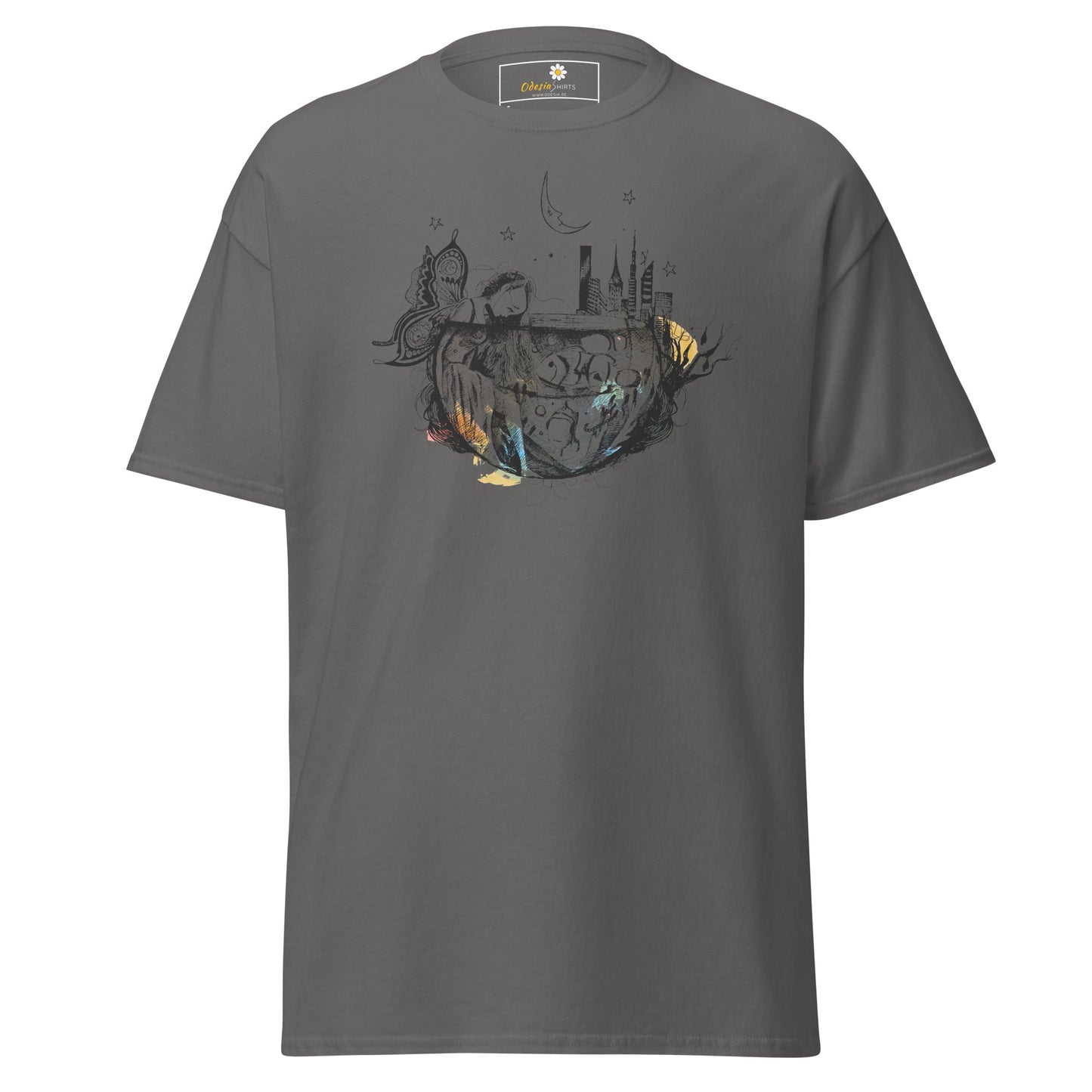 Unisex classic t-shirt - FANTASY GIRL FISHBOWL - REGULAR
