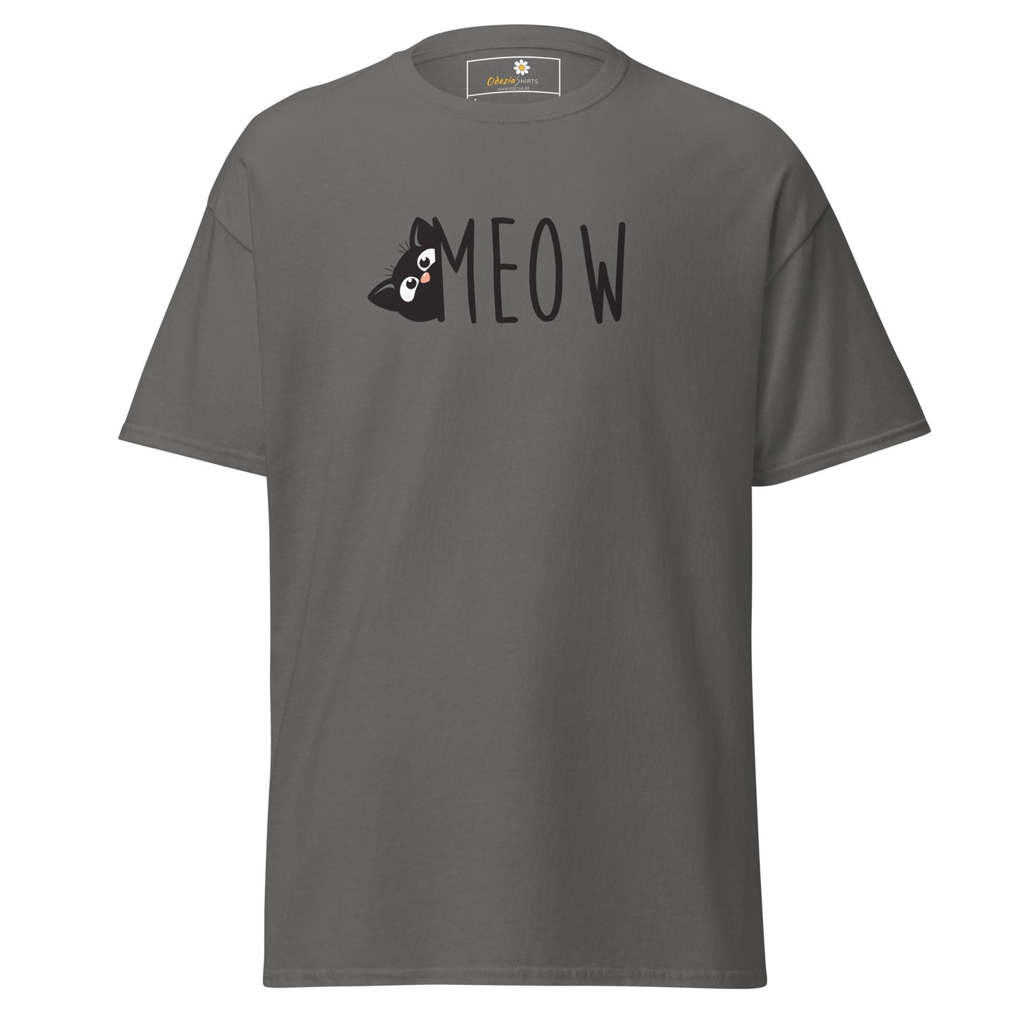 T-shirt classique unisexe - ANIMAUX CHAT MIAOU - RÉGULIER