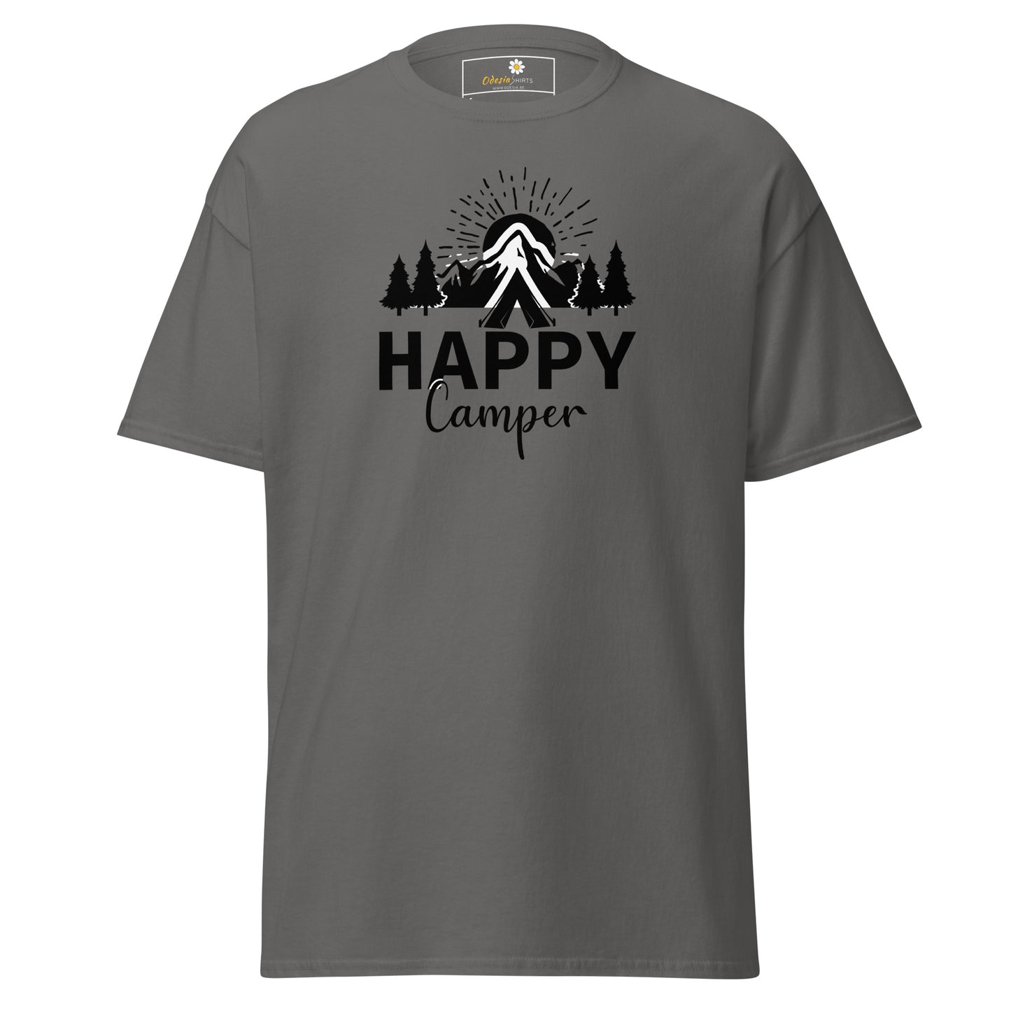 Unisex classic t-shirt - ADVENTURE HAPPY MOUNTAIN - REGULAR