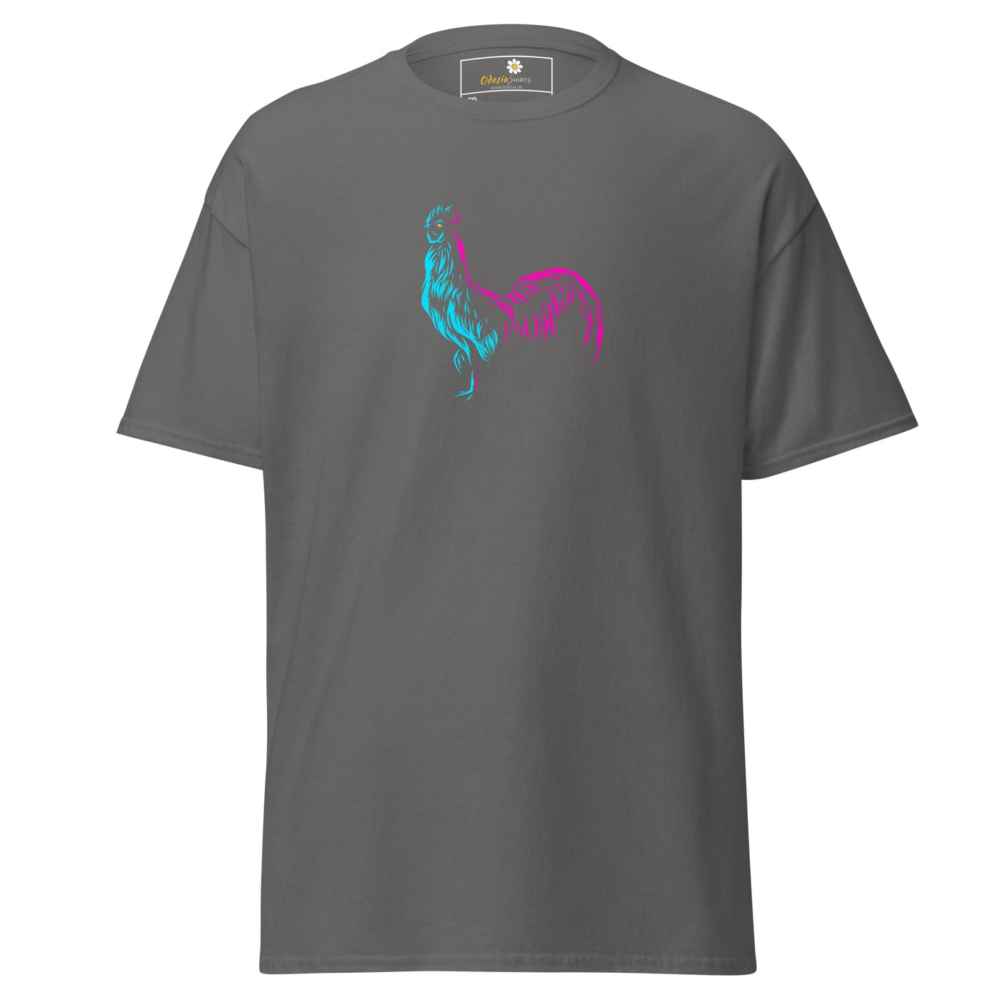 T-shirt classique unisexe - ANIMAUX COQ - GRAND