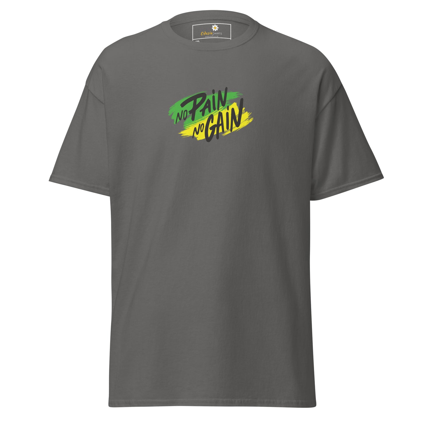 Unisex classic t-shirt - SPORT NO PAIN NO GAIN - BIG